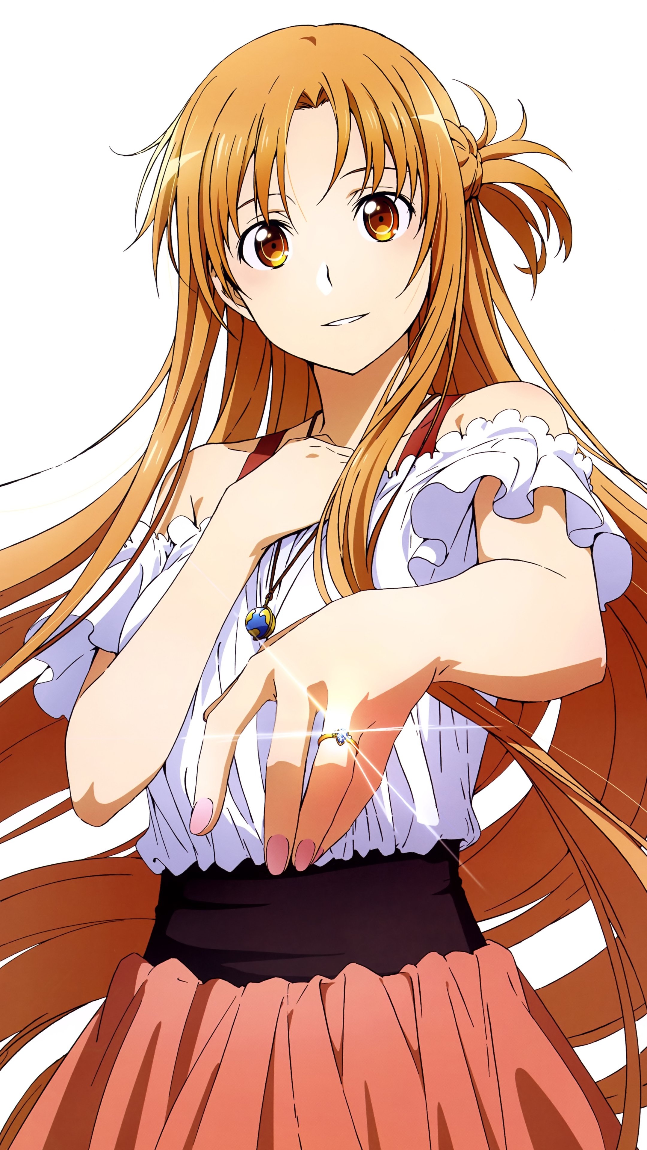 Sword Art Online anime, Alicization, Asuna, 2160x3840 4K Phone