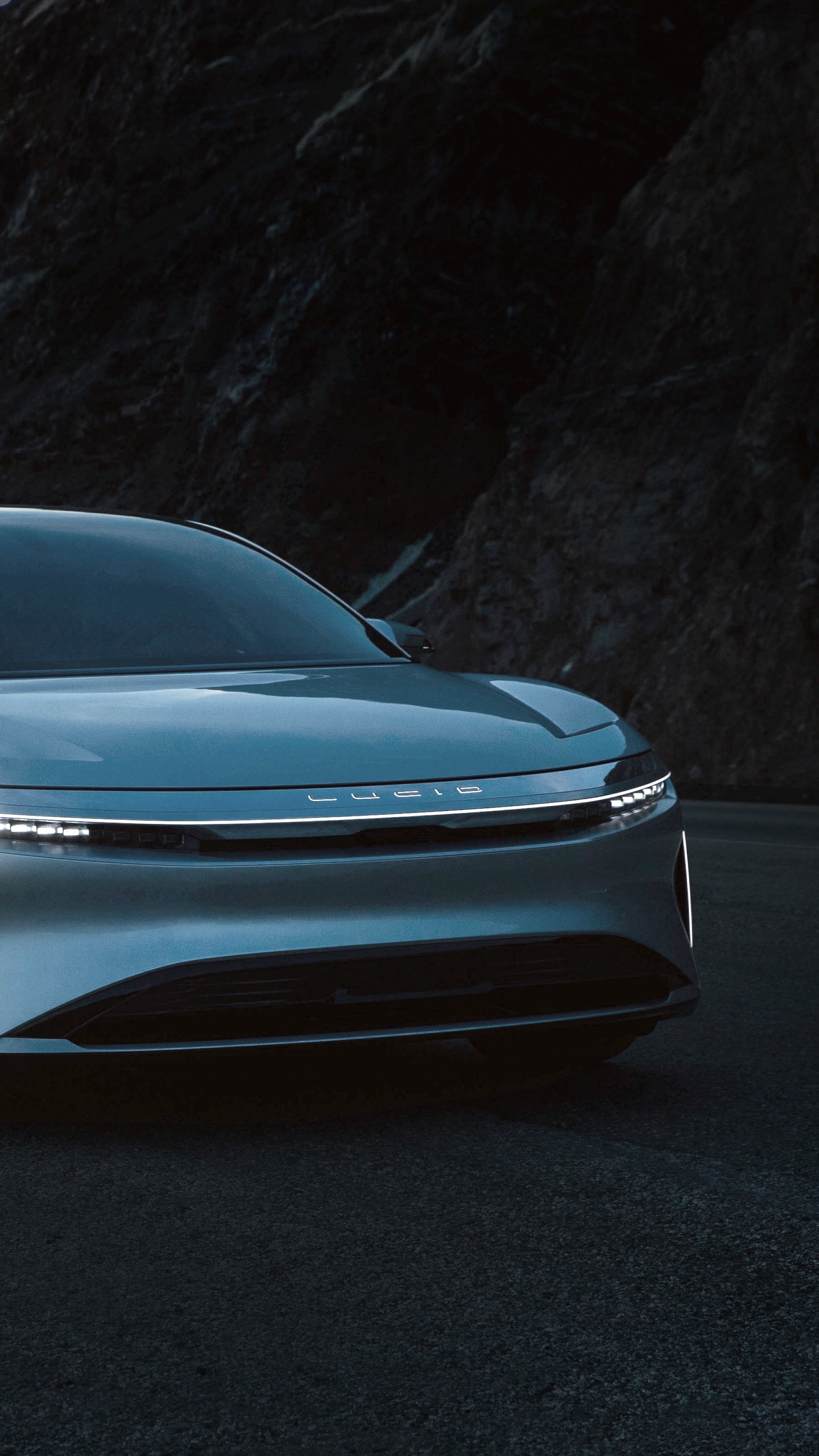 Lucid Air wallpapers, Luxury electric vehicles, High-end car design, Futuristic aesthetics, 2160x3840 4K Phone