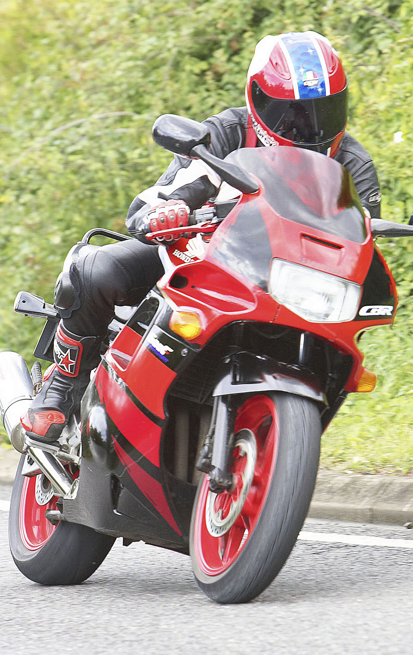 Honda CBR600F Hurricane, Sports bike, Thrilling performance, Unleash the power, 1710x2700 HD Phone