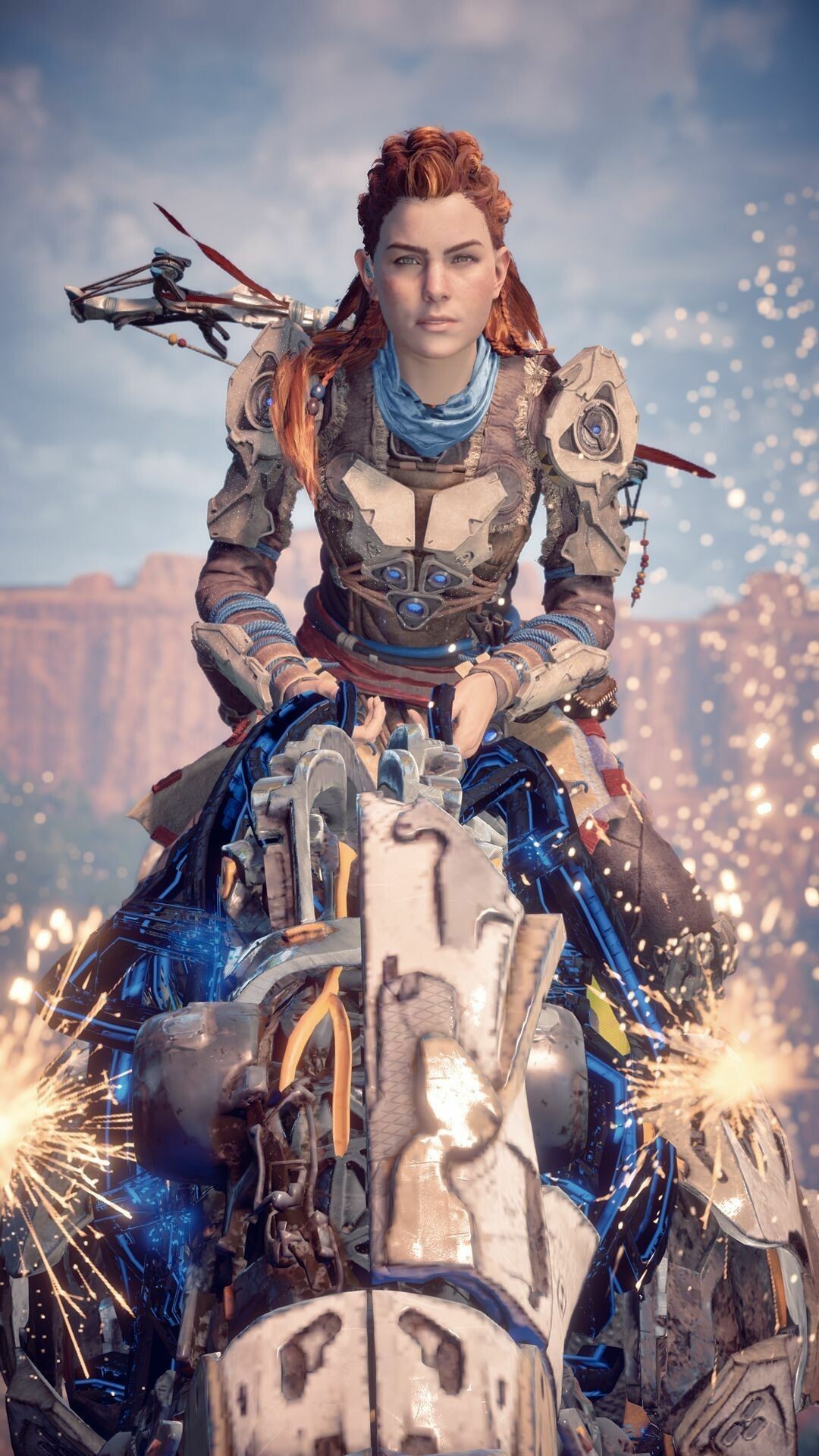 Horizon Zero Dawn: HZD, The best-selling game during its release week in the UK. 1080x1920 Full HD Wallpaper.