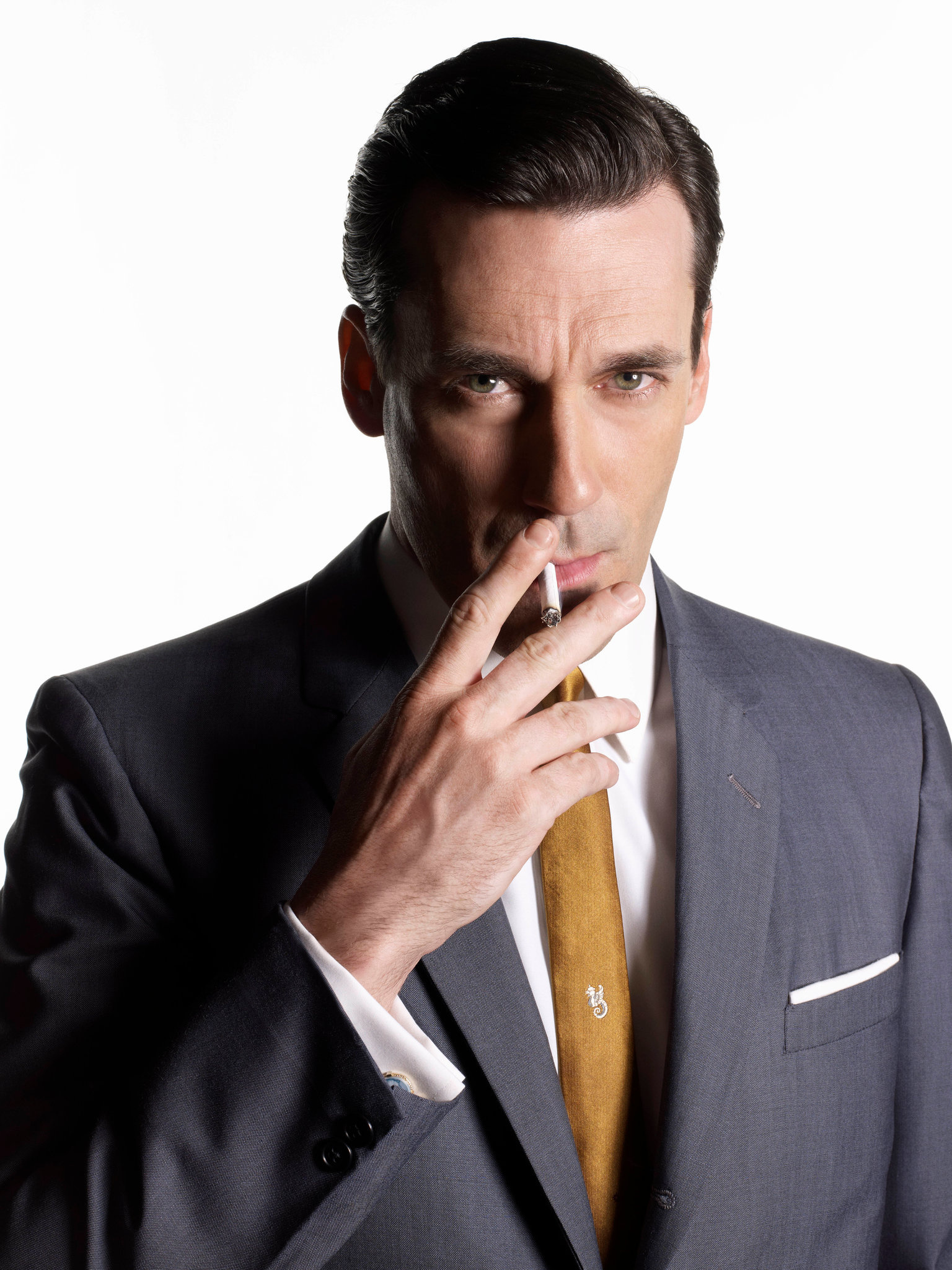 Mad Men (TV Series): A partner of Sterling Cooper and Partners. 1540x2050 HD Background.