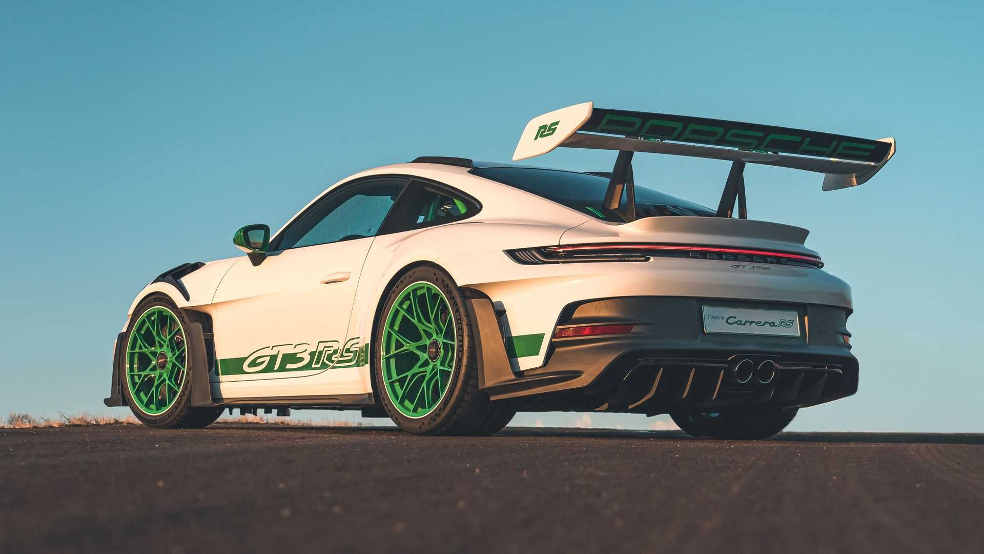 2023 Porsche 911 GT3 RS, Incredible power, Double the downforce, Unmatched performance, 1920x1080 Full HD Desktop