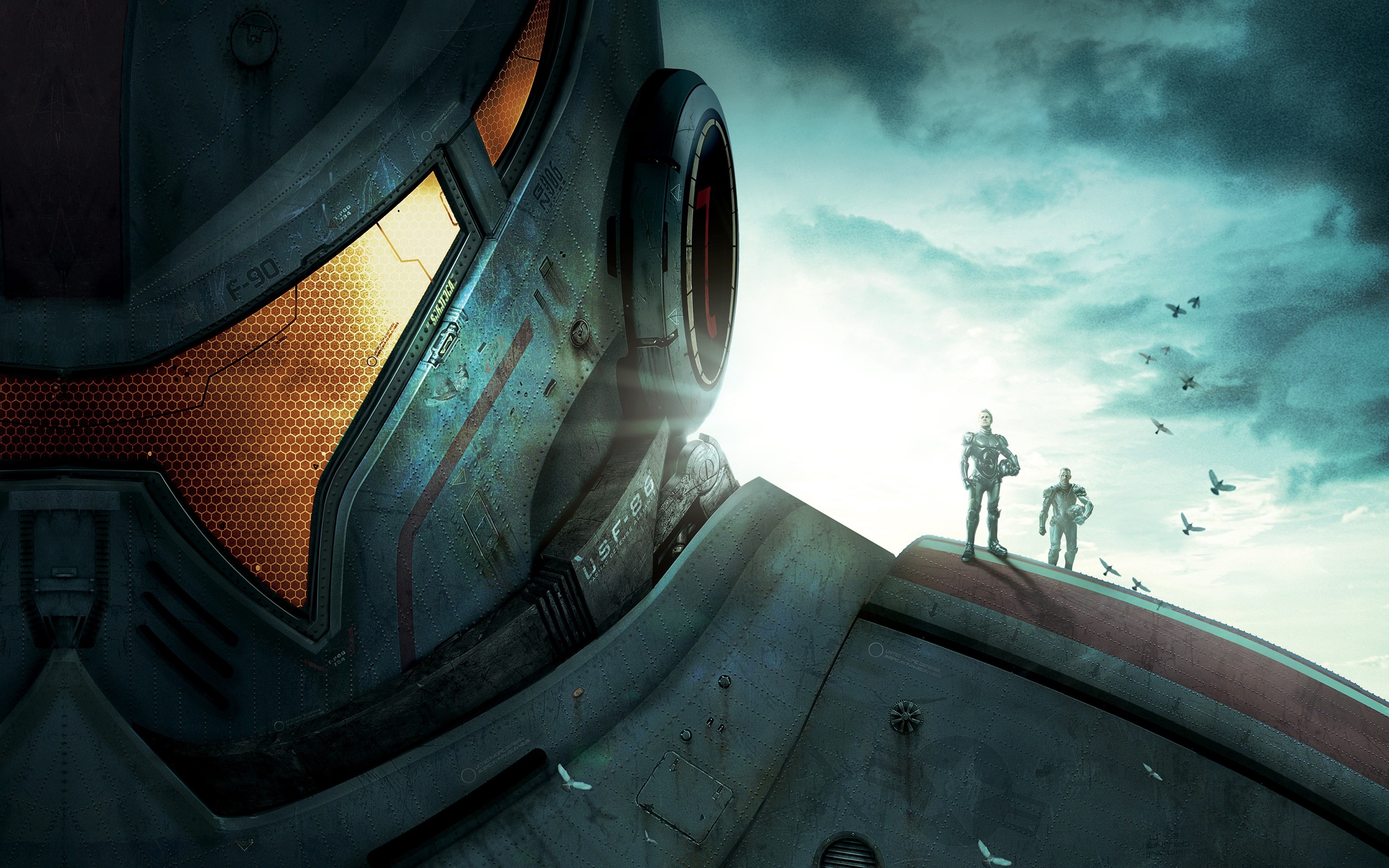 Pacific Rim, Chaos wallpapers, Action-packed scenes, Sci-fi adventure, 2880x1800 HD Desktop
