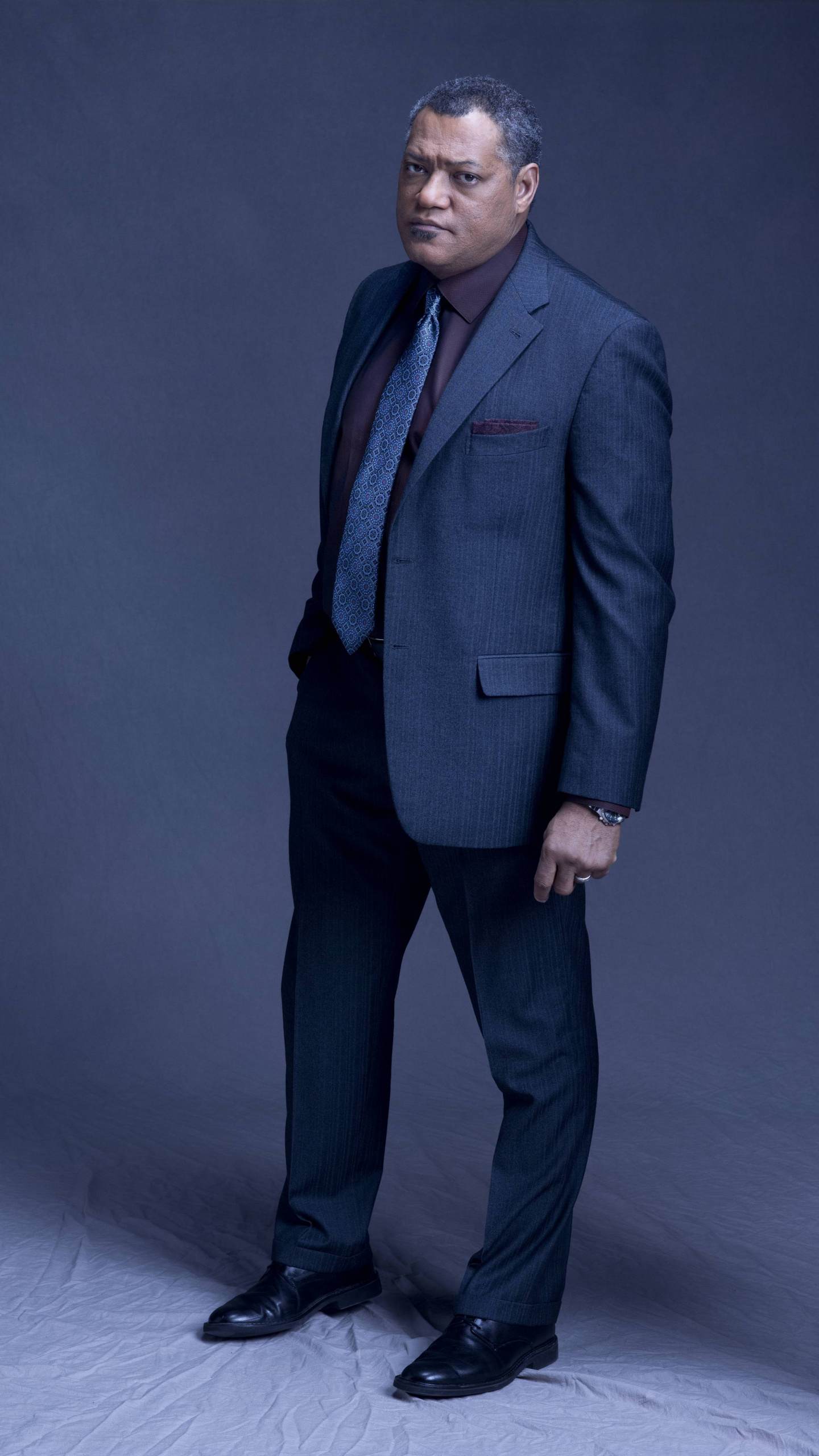 Laurence Fishburne, Hannibal TV series, Agent Jack Crawford, High-quality images, 1440x2560 HD Phone
