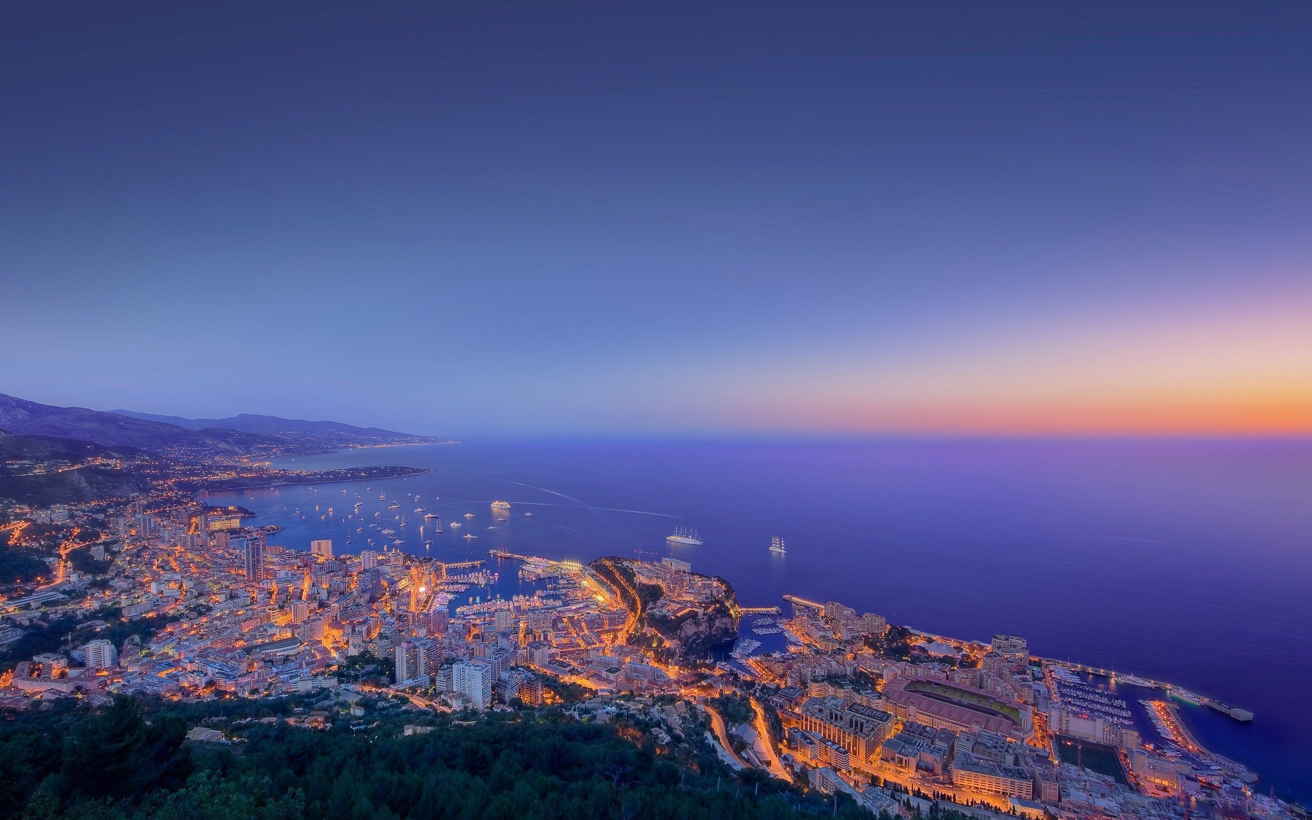 Monaco, City wallpaper, Free screensavers, Desktop, 2560x1600 HD Desktop