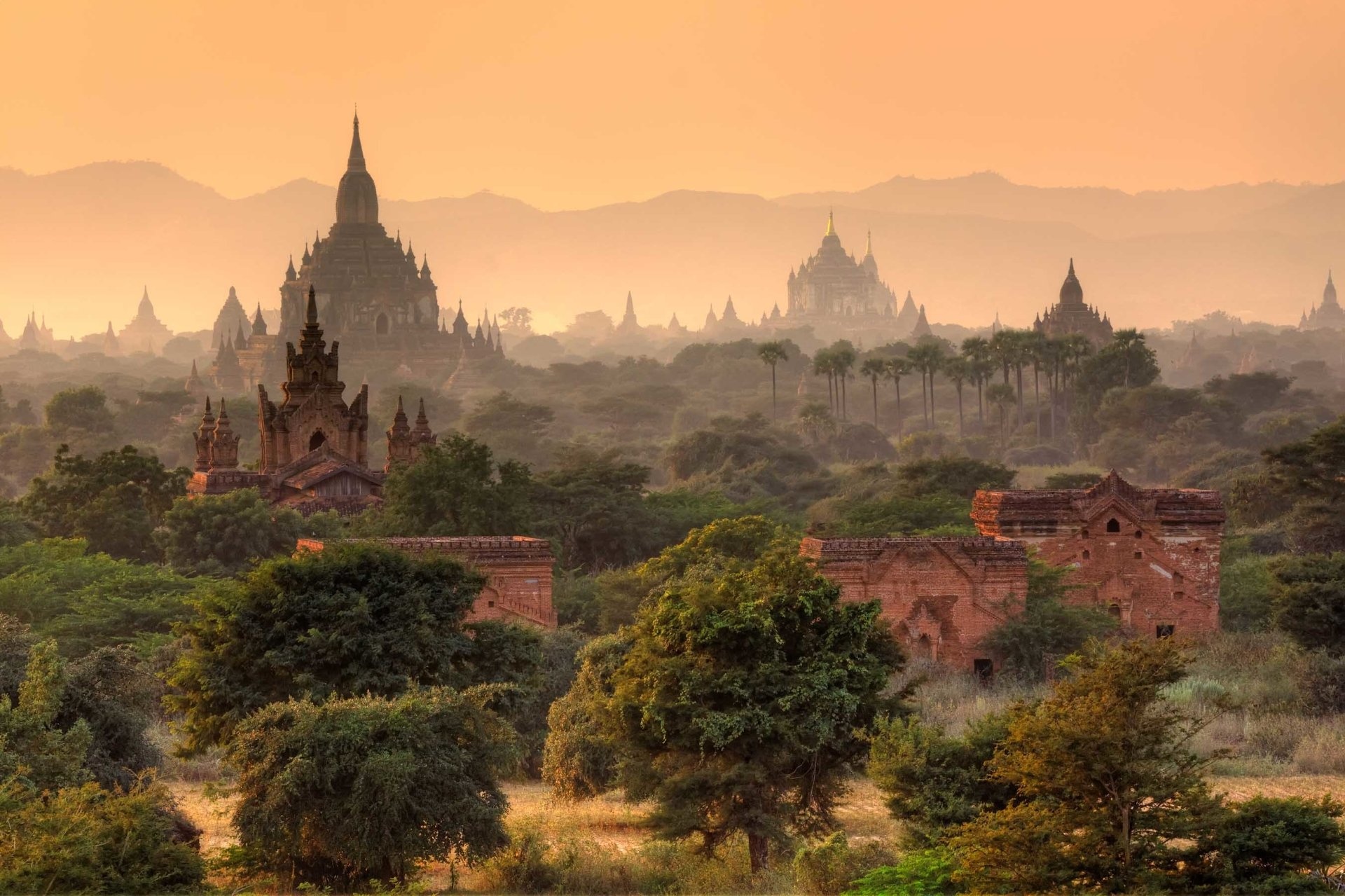 Bagan HD wallpapers, Bagan backgrounds, Myanmar travel, Breathtaking views, 1920x1280 HD Desktop