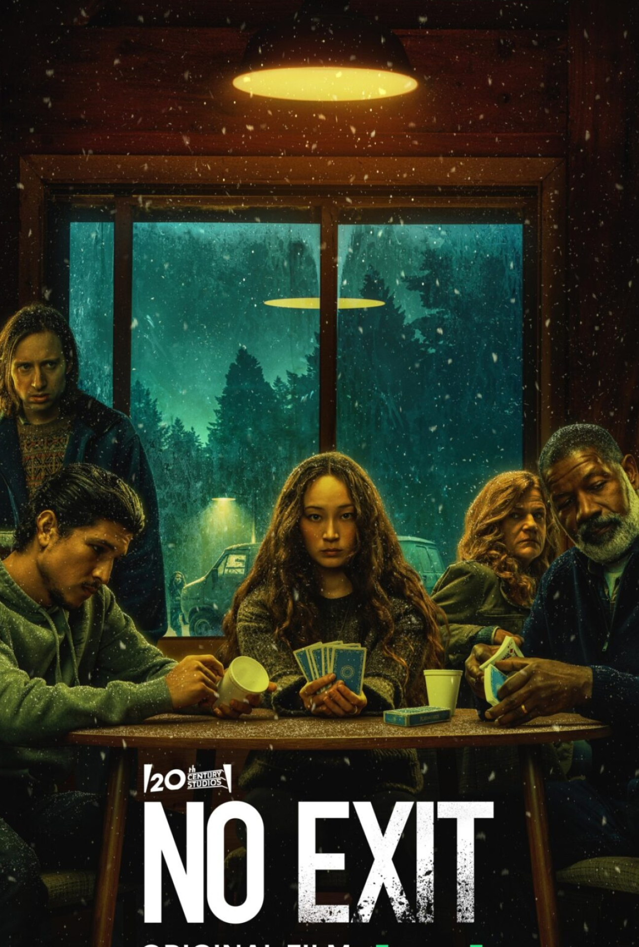 No Exit movie, Character posters, Disney Plus release, Intriguing storyline, 1300x1920 HD Phone