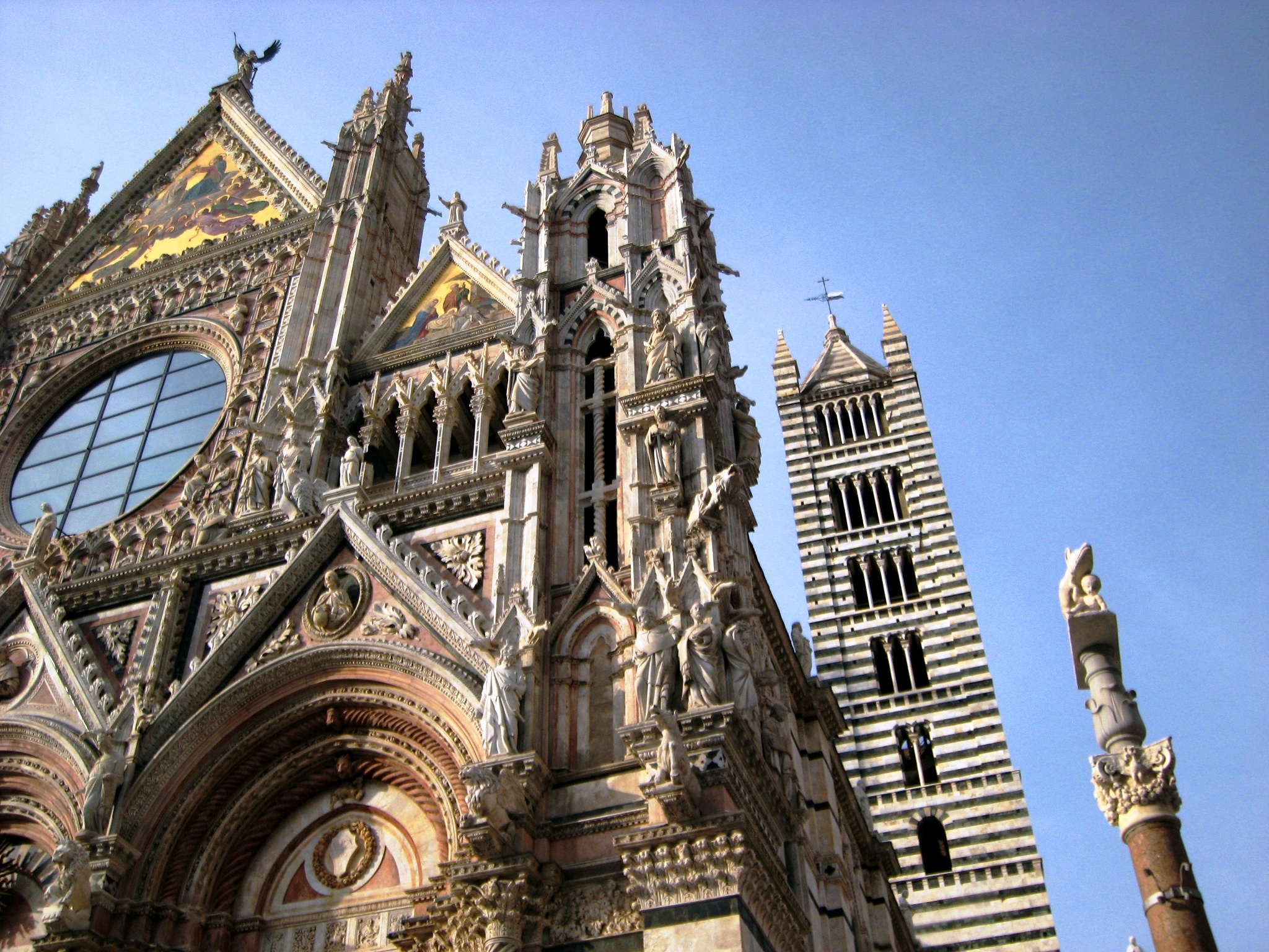 Siena Cathedral, Pilgrimage route, Via Francigena, Monteriggioni, 2050x1540 HD Desktop