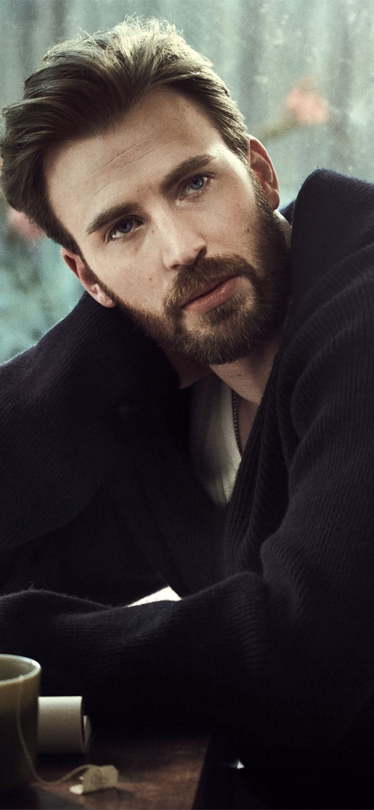 Chris Evans, iPhone wallpapers, Free download, Actor's charm, 1290x2780 HD Phone