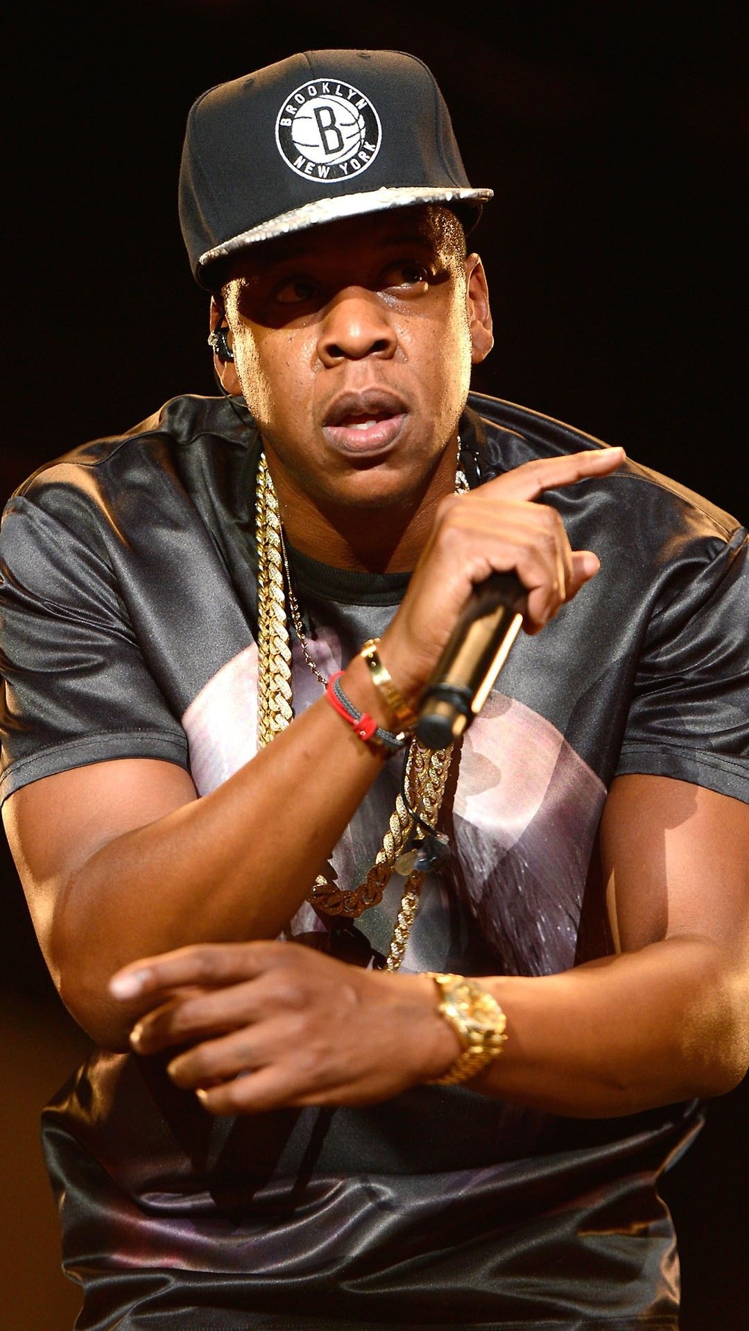 Jay-Z: Music artist, set the gold standard in rap music. 1080x1920 Full HD Background.