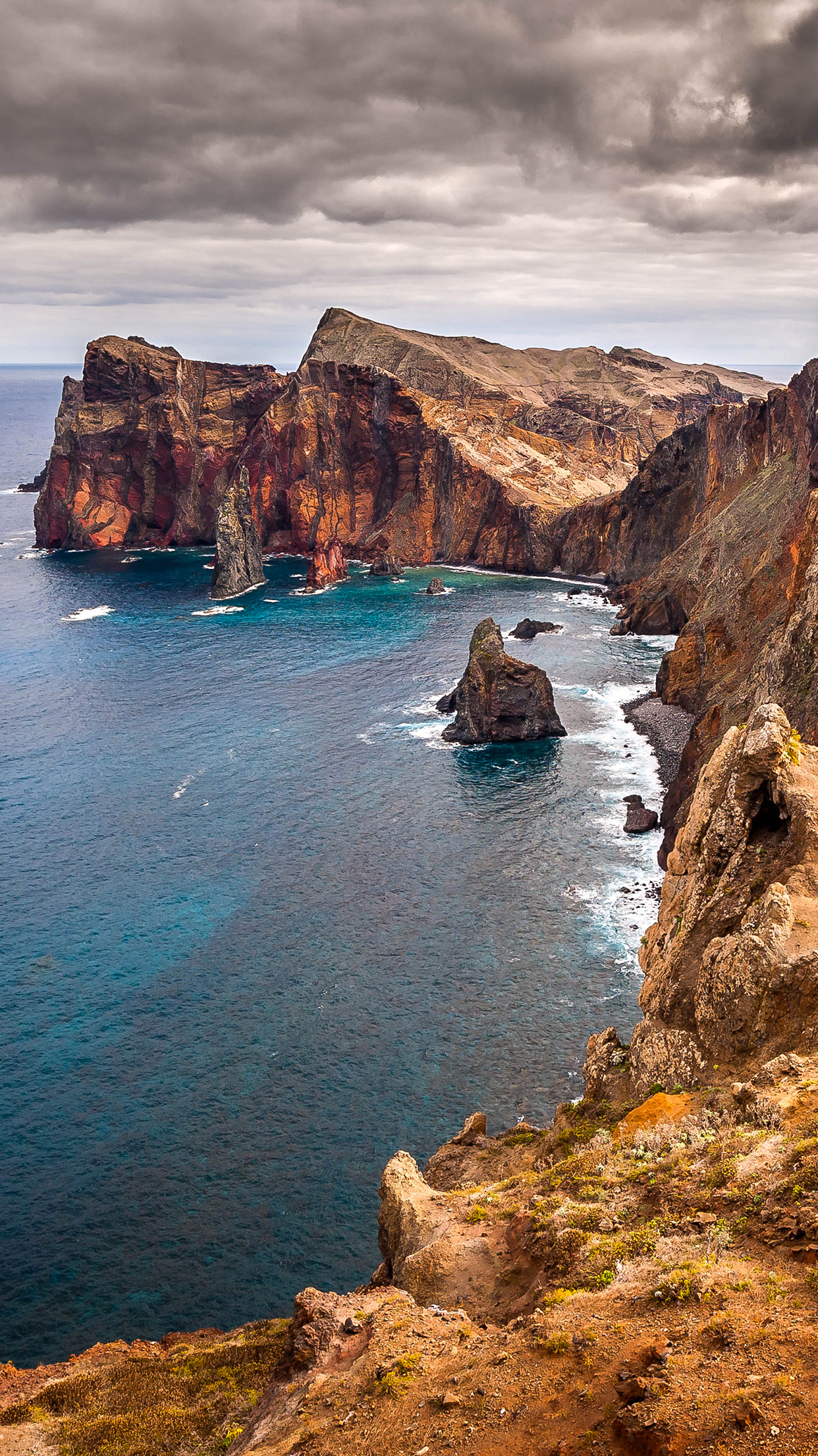 Madeira travels, Ponta do Castelo, iPhone wallpapers, Stunning views, 1250x2210 HD Phone