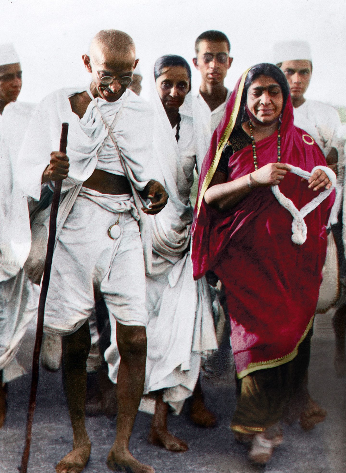 March to independence, Mahatma Gandhi's protest, Historical event, Non-violent resistance, 1440x1970 HD Phone