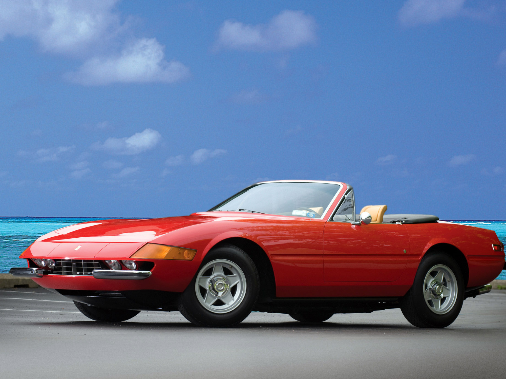 Ferrari Daytona, Auto elegance, Iconic supercar, Classic design, 2050x1540 HD Desktop