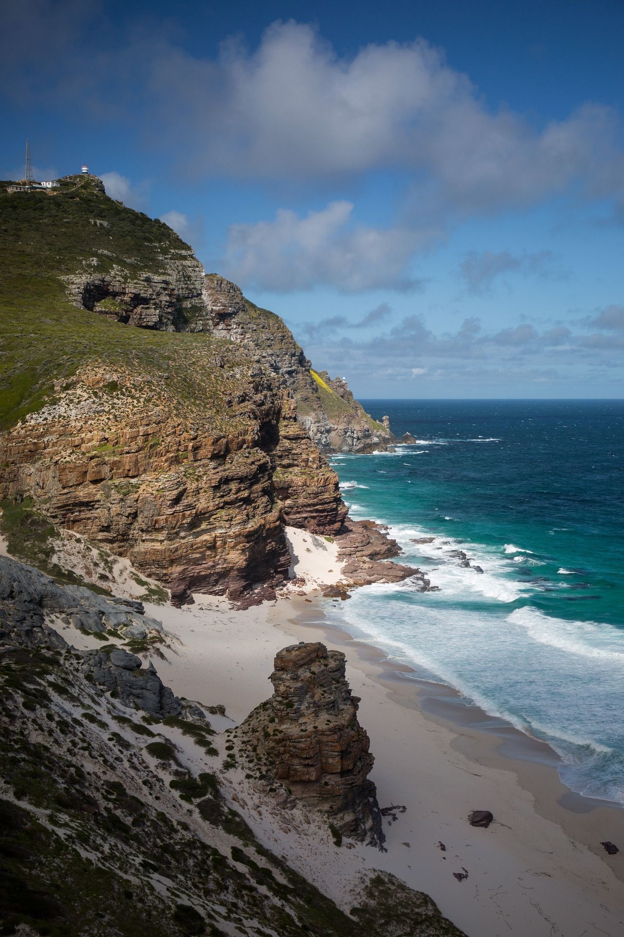 Cape of Good Hope, South Africa, Scenic beauty, African paradise, 1280x1920 HD Phone