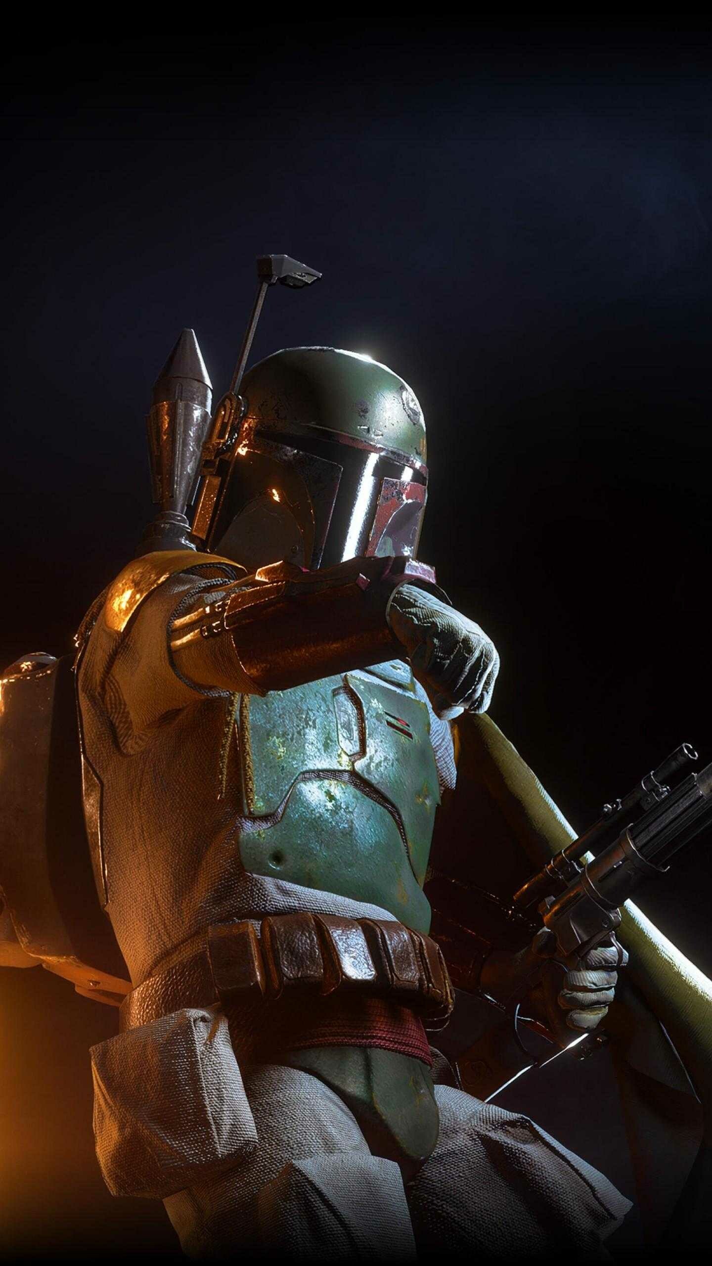 The Book of Boba Fett: Temuera Morrison's characters, An armored bounty hunter. 1440x2560 HD Wallpaper.