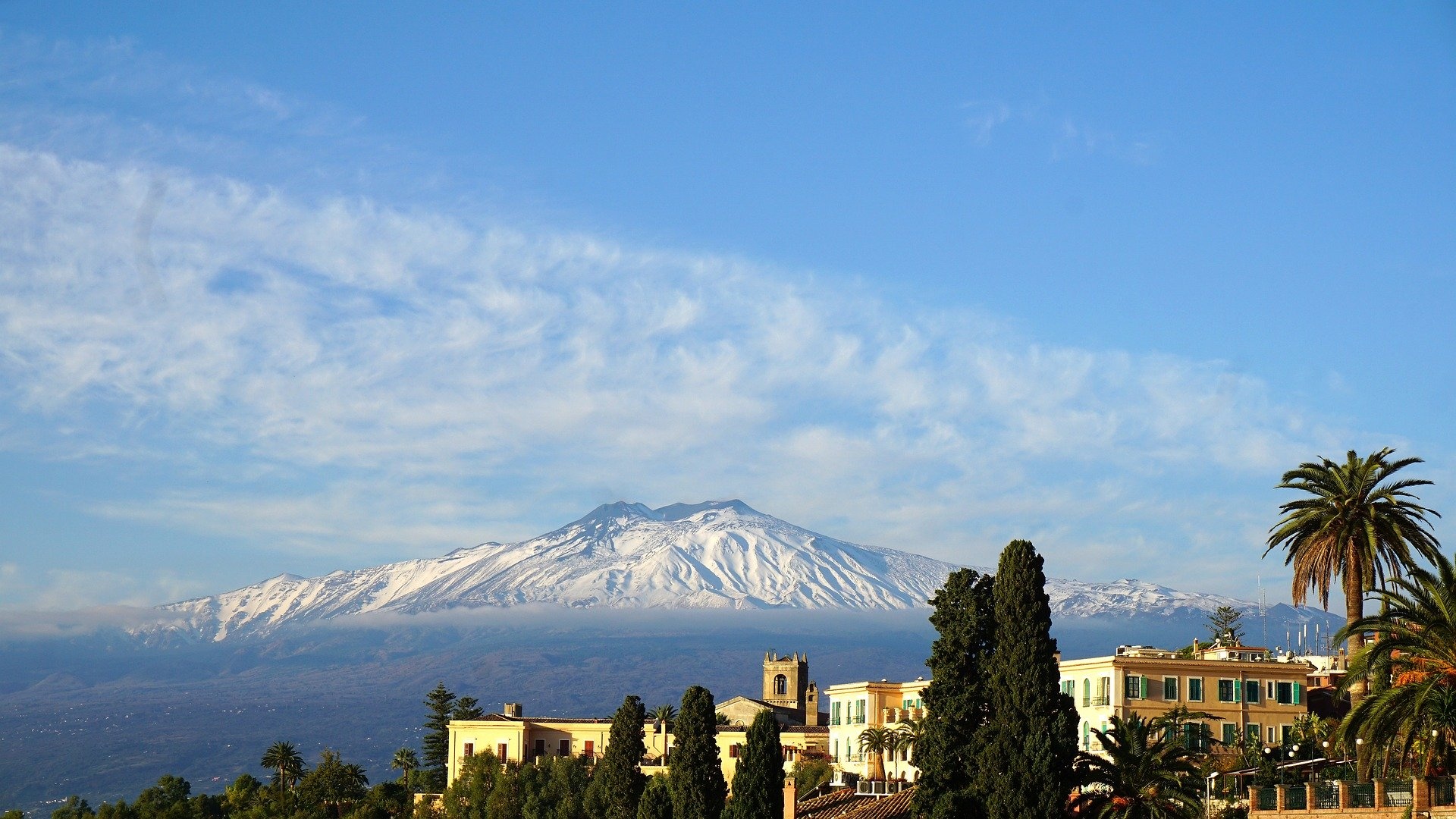 Etna Volcano, Domaines viticoles, Sicile, Ali di Firenze, 1920x1080 Full HD Desktop