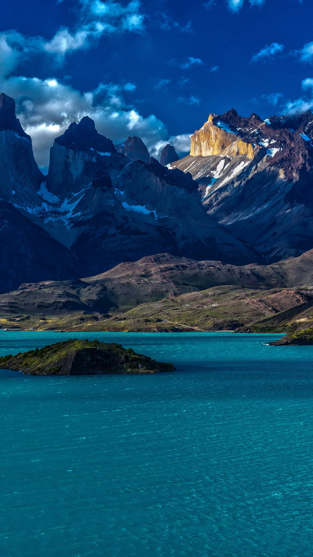 Landschaftliche Hintergrundbilder in Patagonien, 1080x1920 Full HD Handy