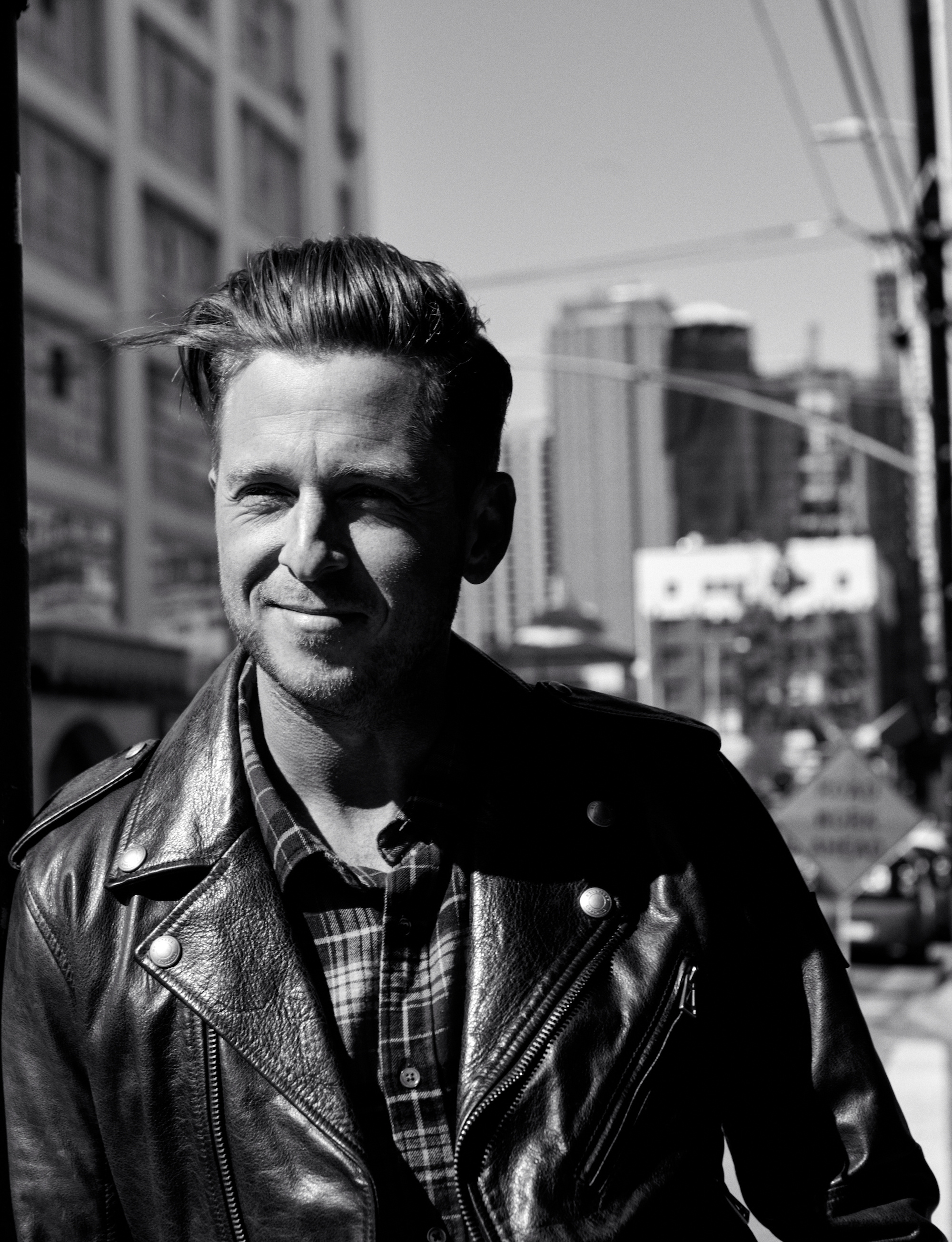 OneRepublic: Frontman Ryan Tedder, An American singer, songwriter, Black and white. 2000x2610 HD Wallpaper.