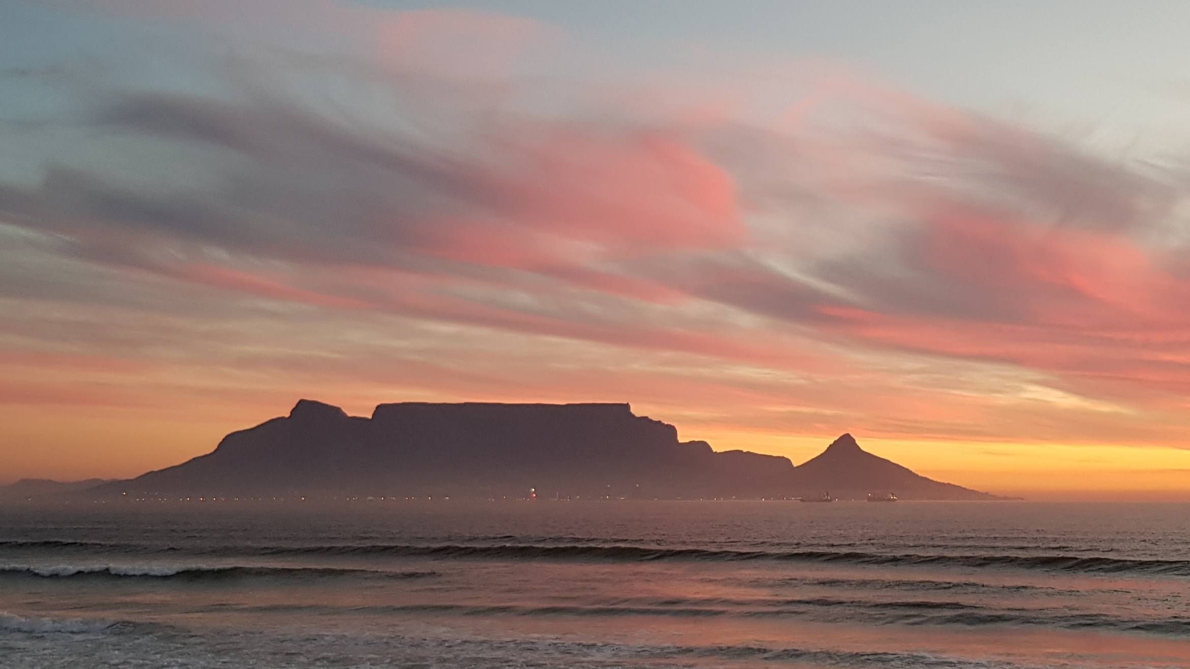 Table Mountain, Mountain Photography, Cape Town, 2350x1320 HD Desktop