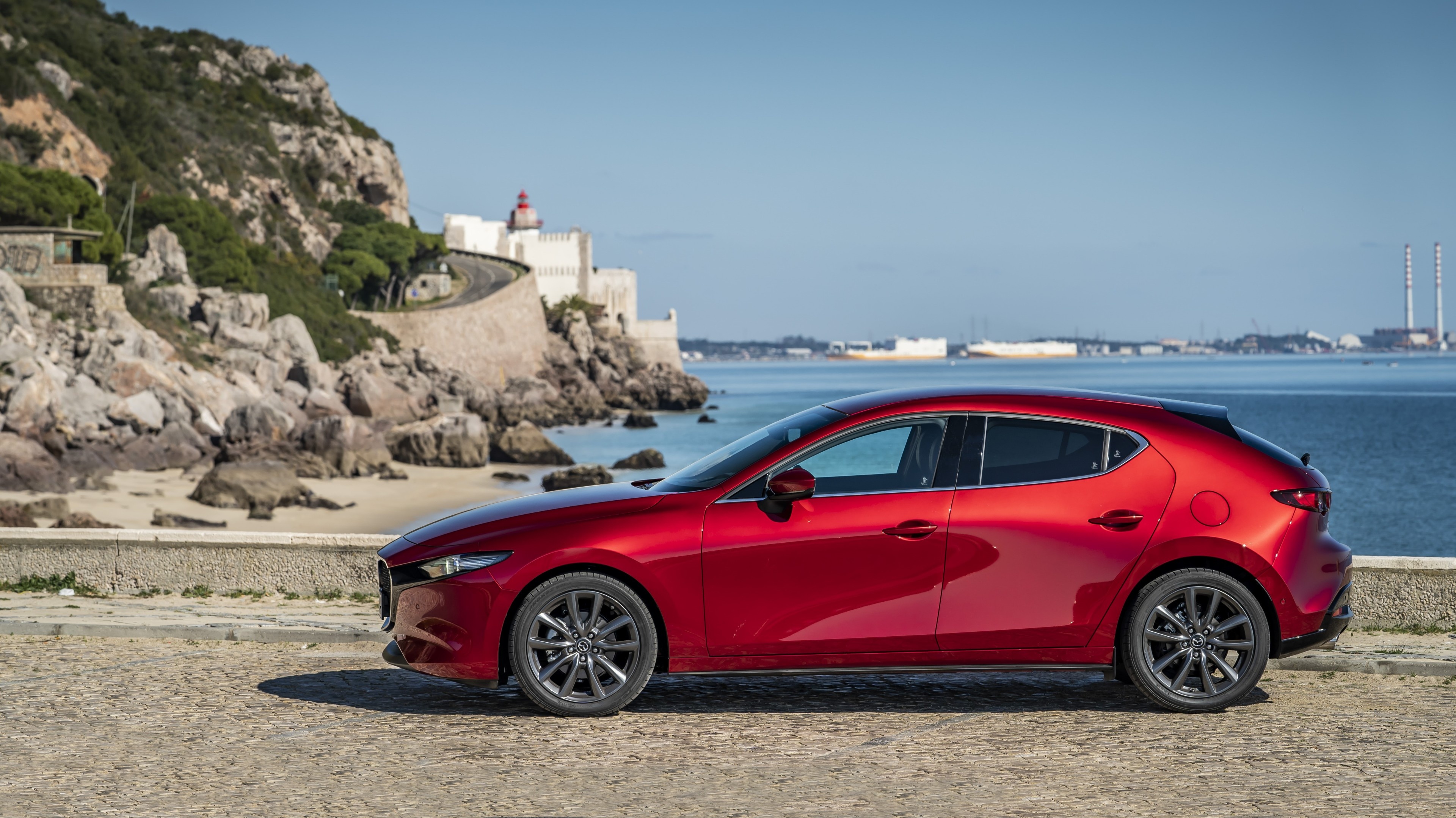 Mazda 3, Stunning Geneva Motor Show debut, 5K resolution, Cars and bikes lover's dream, 3840x2160 4K Desktop