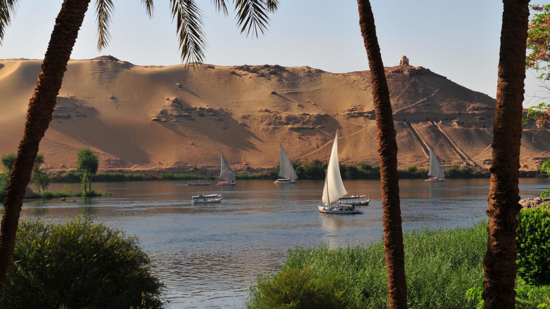 The Nile River, Breathtaking landscapes, Cultural significance, Timeless beauty, 1920x1080 Full HD Desktop
