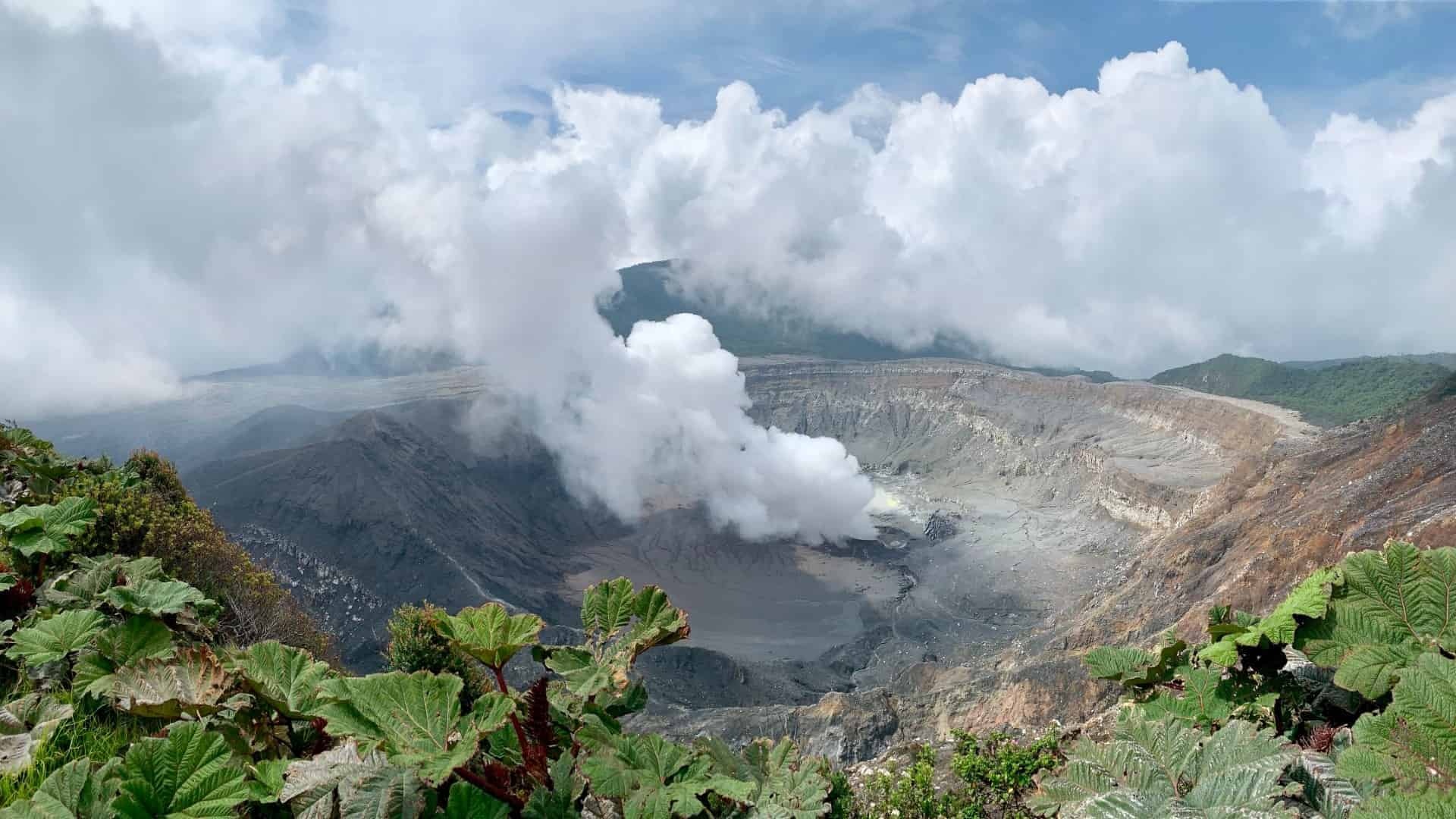 Poas Volcano, Travels, Costa Rica, Special places, 1920x1080 Full HD Desktop