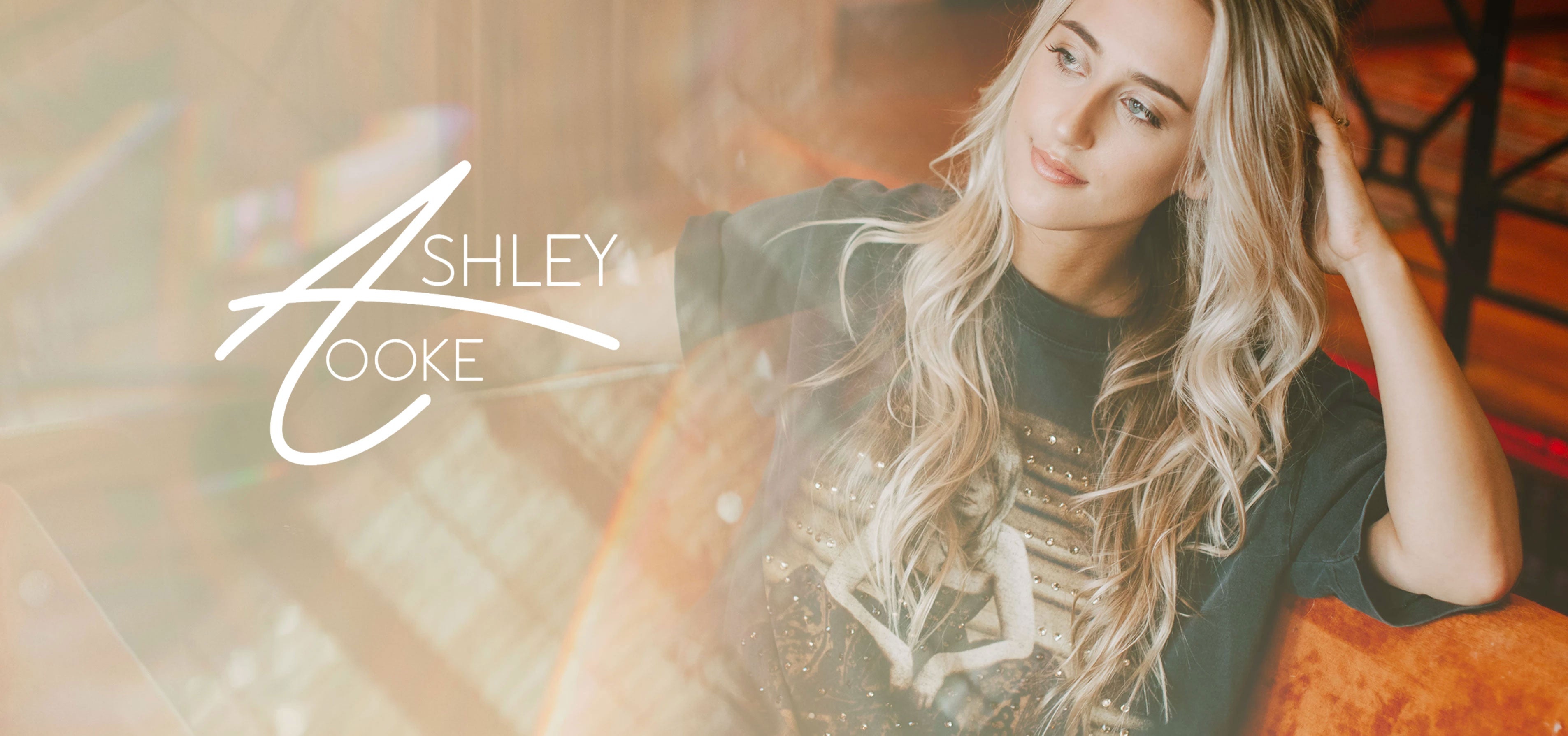 Ashley Cooke, Official store, Merchandise, Exclusive products, 3820x1790 Dual Screen Desktop