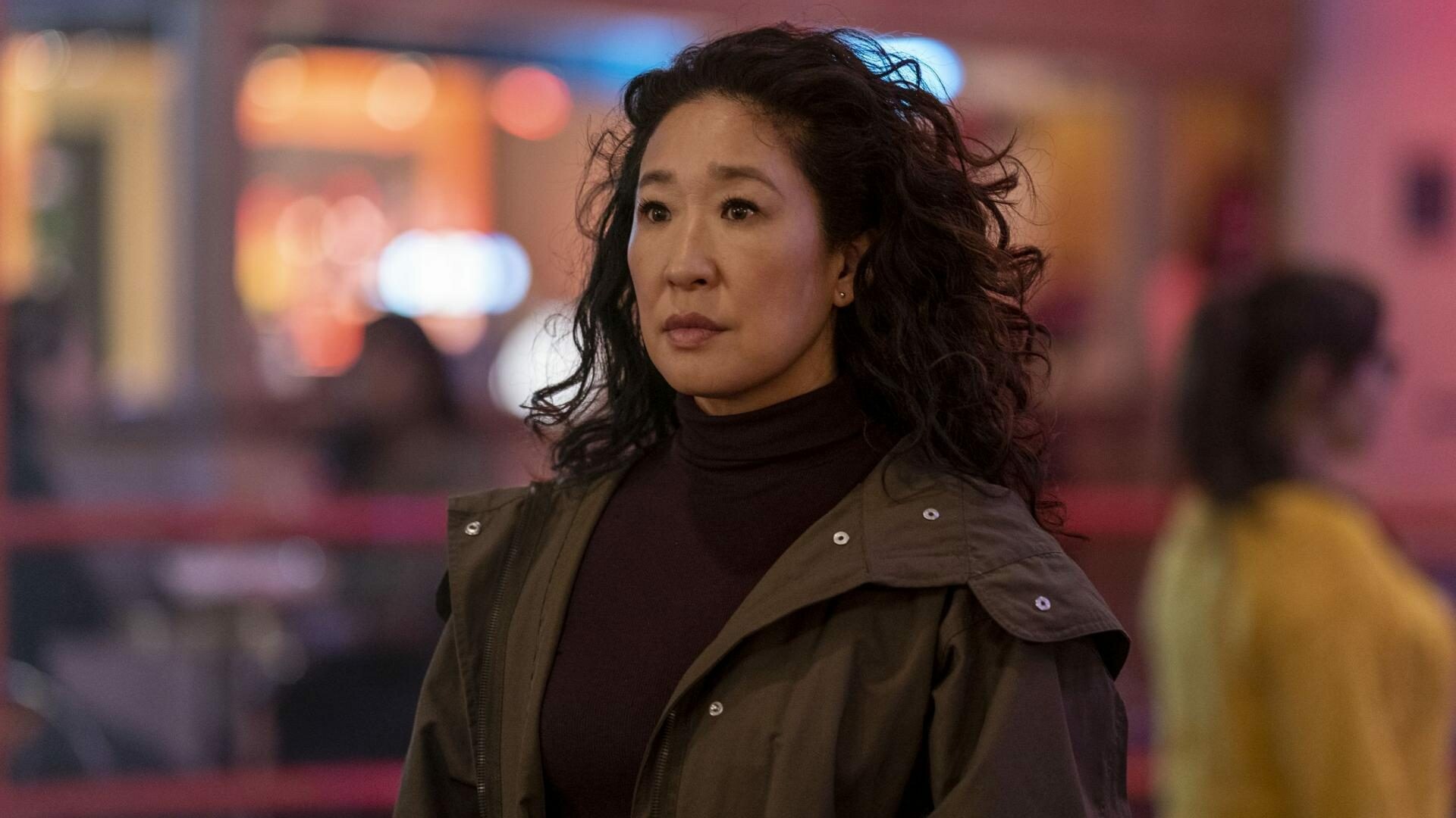 Killing Eve: Sandra Oh was the first to be cast in June 2017, as the title character. 1920x1080 Full HD Background.