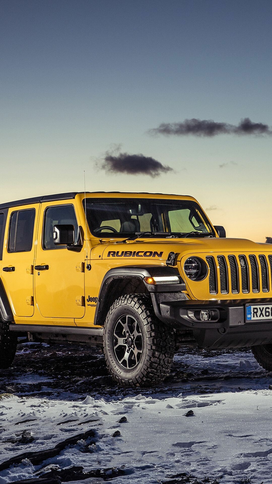 Jeep Wrangler: Rubicon, A series of American mid-size four-wheel drive off-road SUVs. 1080x1920 Full HD Wallpaper.