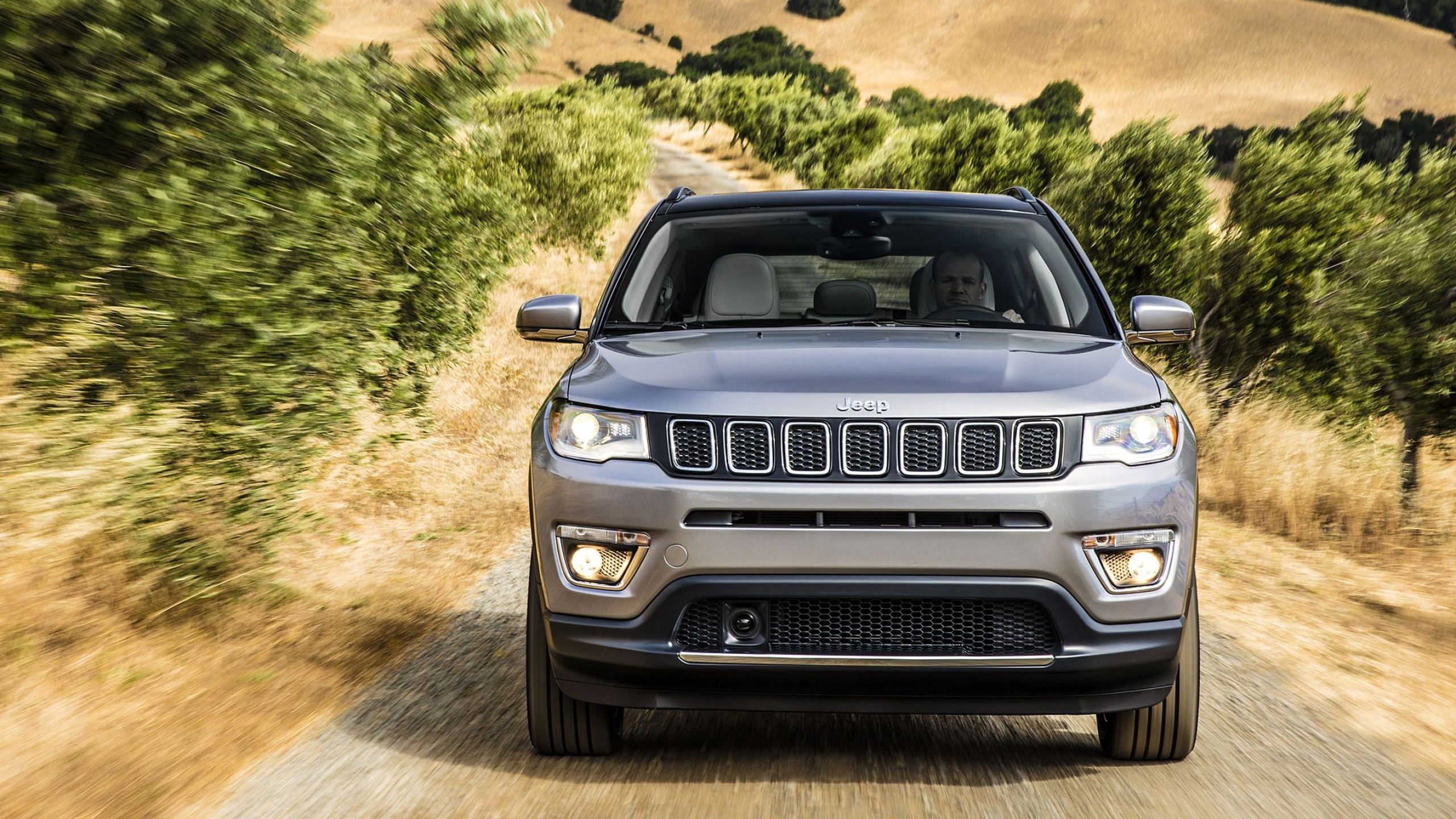 Jeep Compass Trailhawk, Off-road capabilities, Adventure-driven SUV, Exciting performance, 2560x1440 HD Desktop