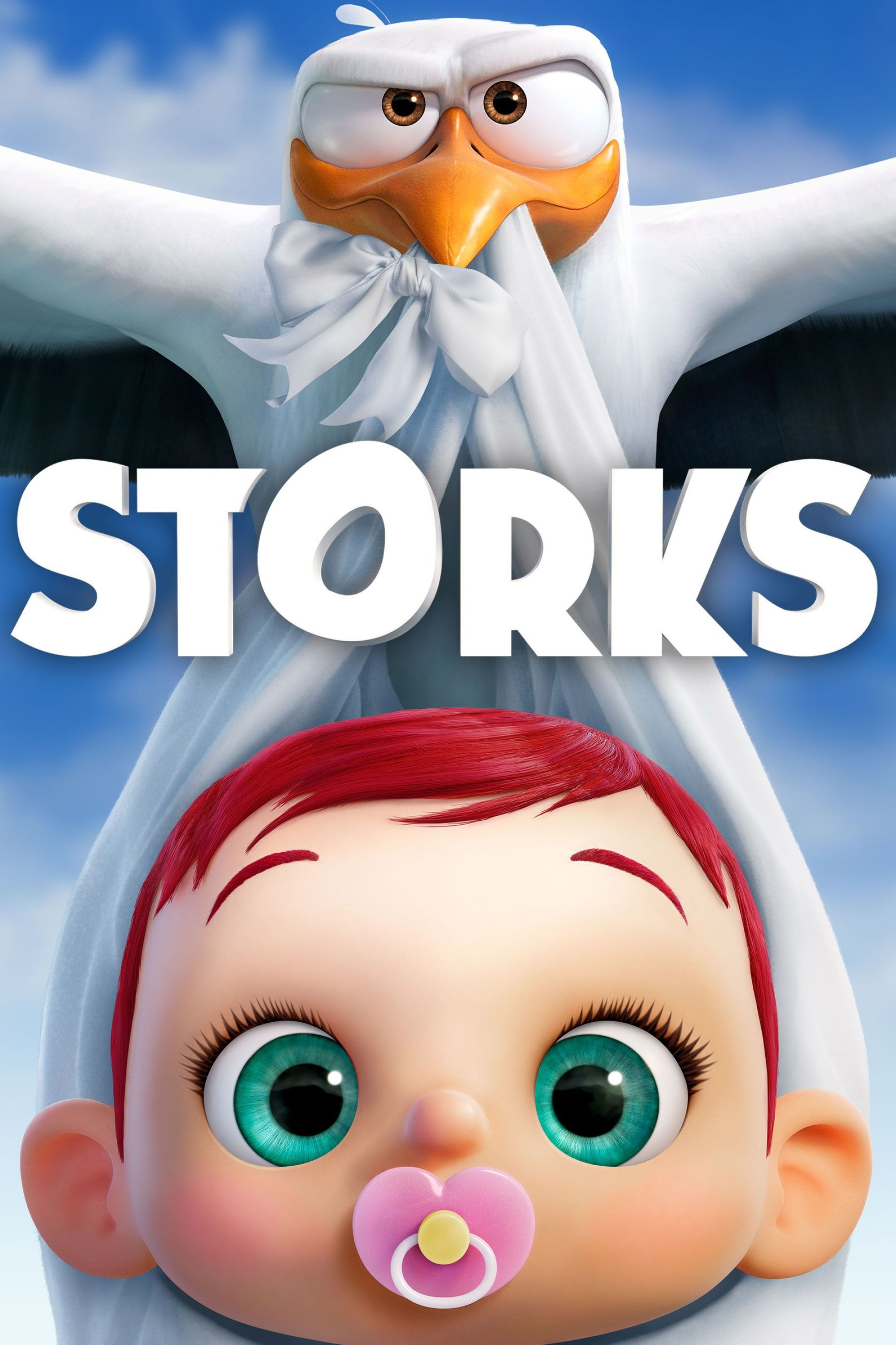 Storks cartoon, Watch on Movies Anywhere, 2000x3000 HD Handy