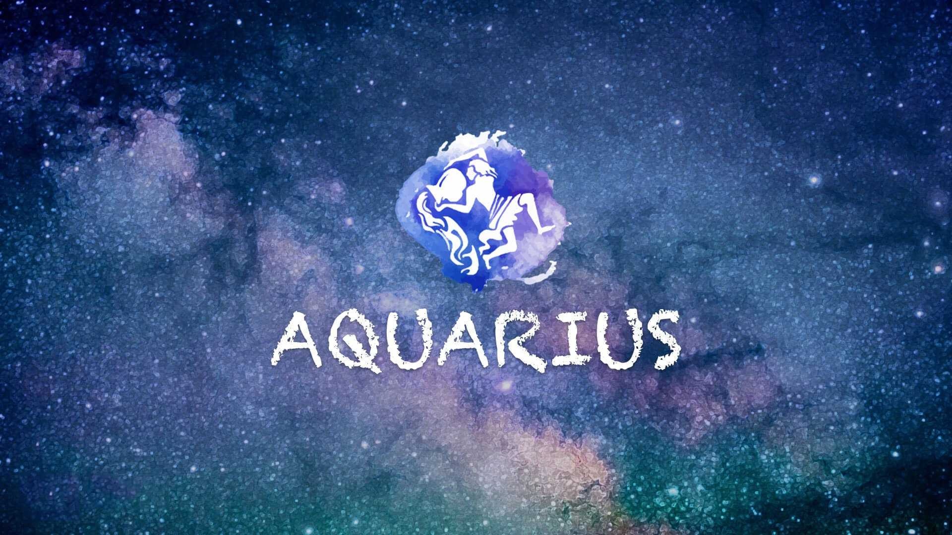 Aquarius wallpaper, Aesthetic charm, Zodiac symbolism, 1920x1080 Full HD Desktop