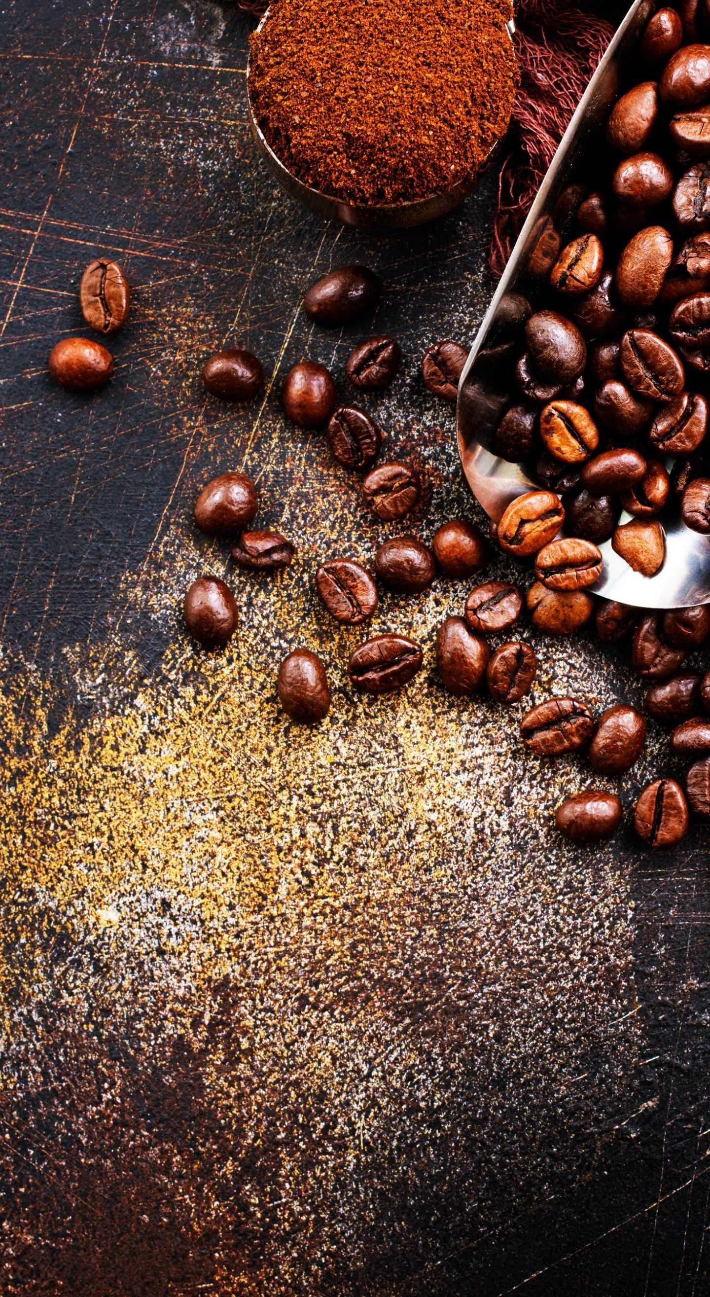 Coffee galaxy wallpapers, Coffee beans, Wallpapers,, 1440x2630 HD Phone