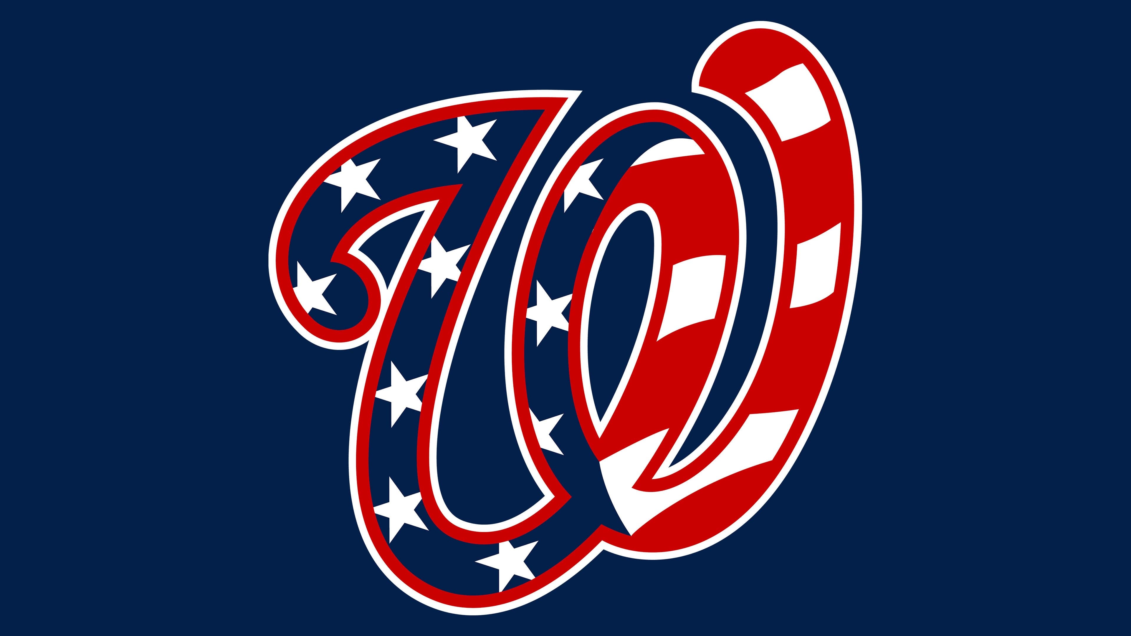 Washington Nationals, Official logo, Transparent images, Symbol history, 3840x2160 4K Desktop