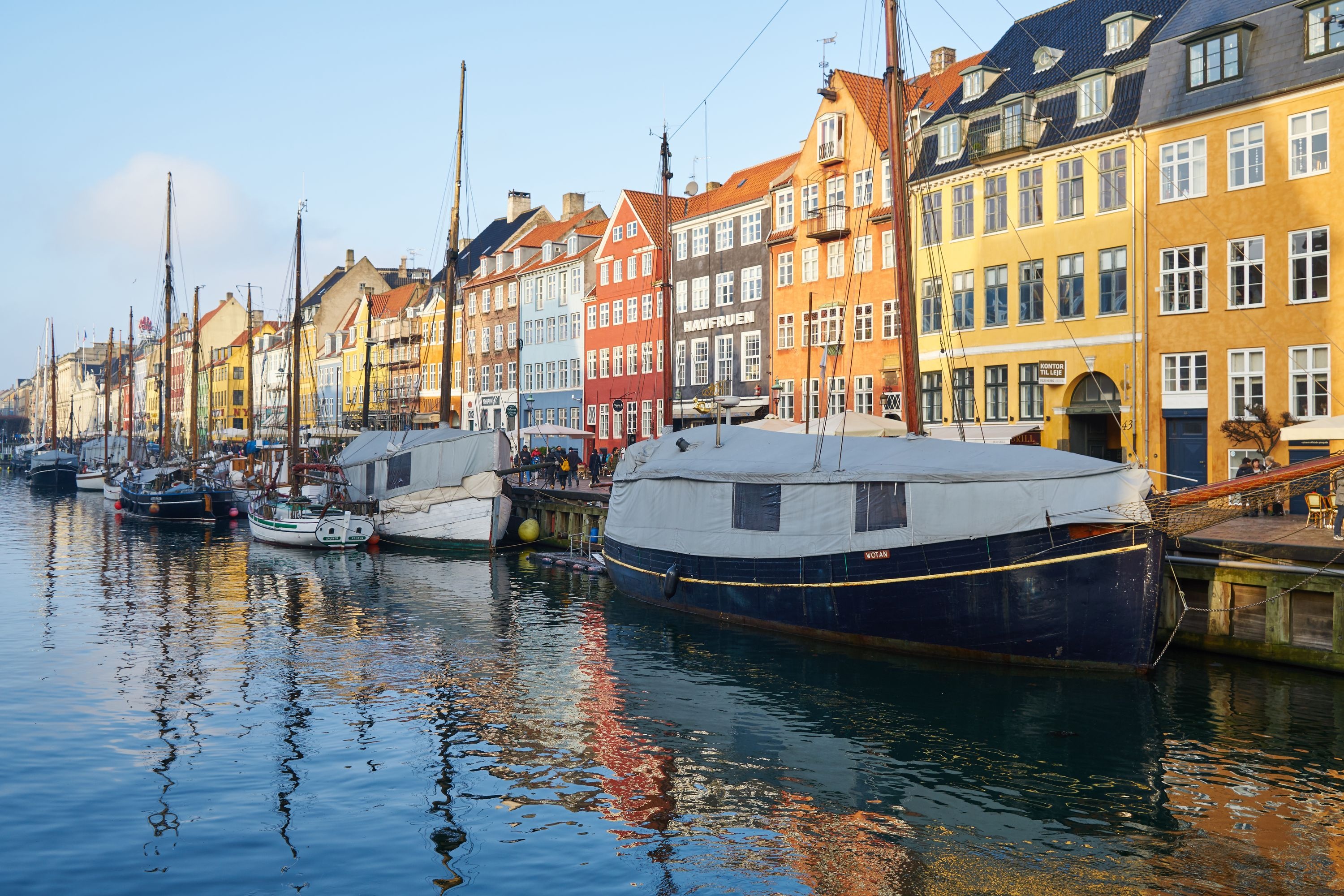 Neujahrstag am Nyhavn und Amager Strand, 3000x2000 HD Desktop