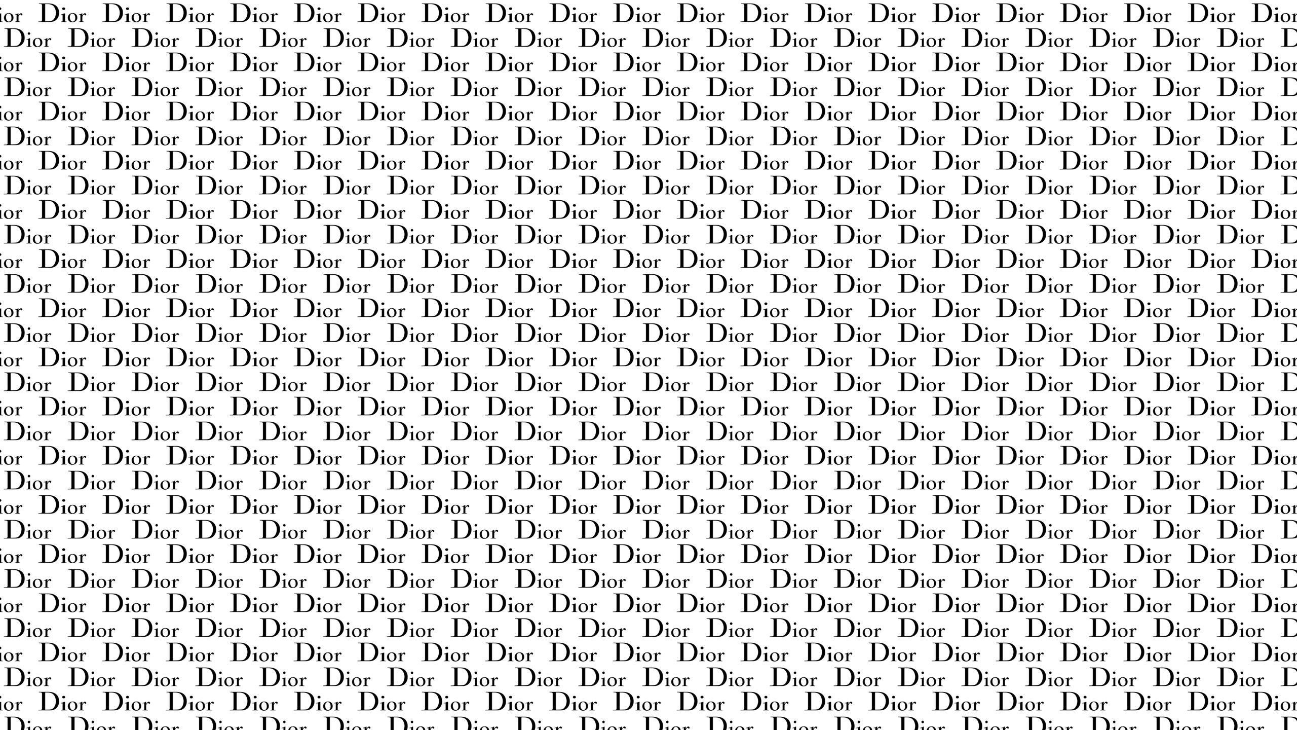 Dior: The Oblique pattern, Introduced in 1967, Marc Bohan. 2560x1440 HD Wallpaper.