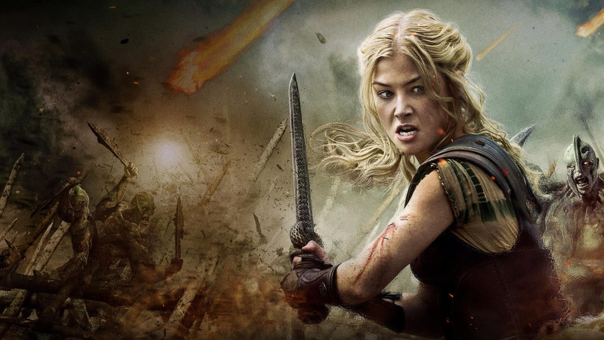Rosamund Pike, Movies, Wrath of the Titans, Background, 1920x1080 Full HD Desktop