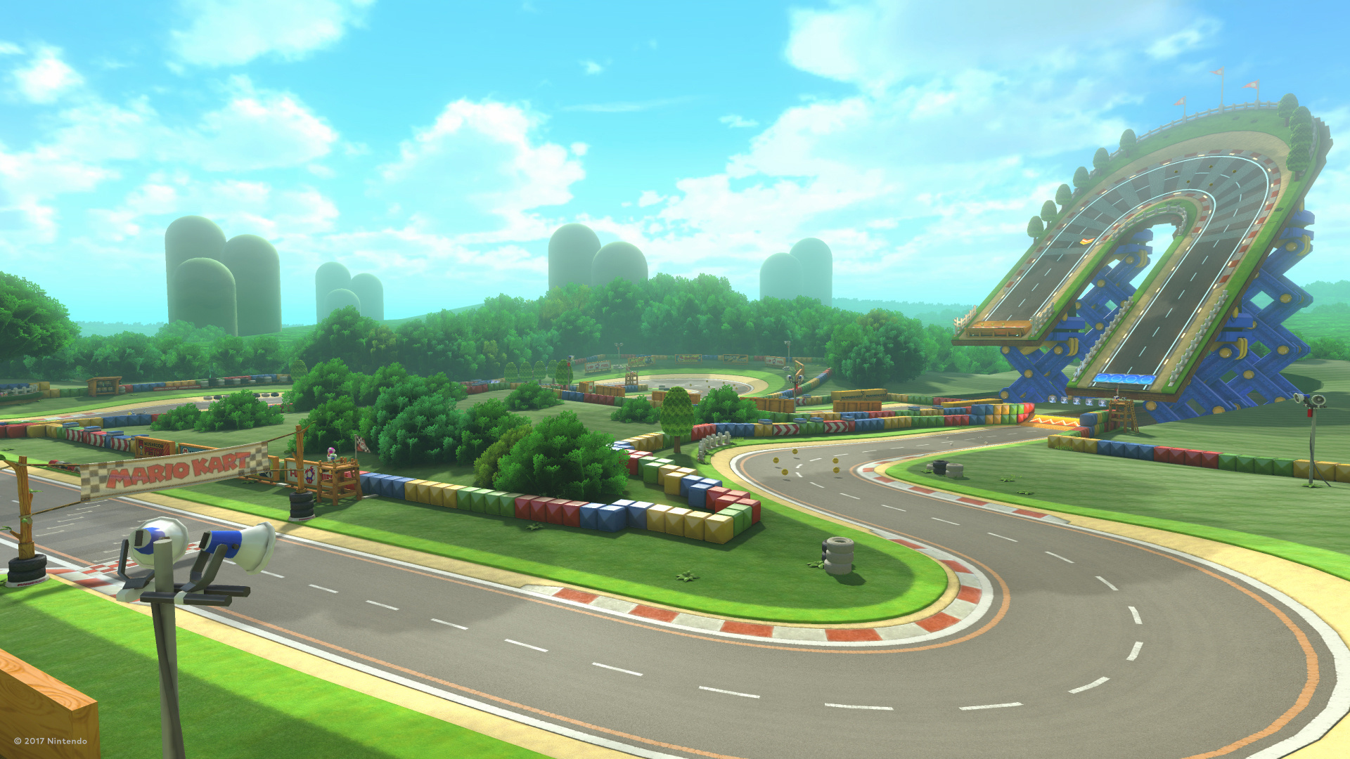 Mario Kart gaming, Zoom background, Mario Kart race, Virtual backgrounds, 1920x1080 Full HD Desktop