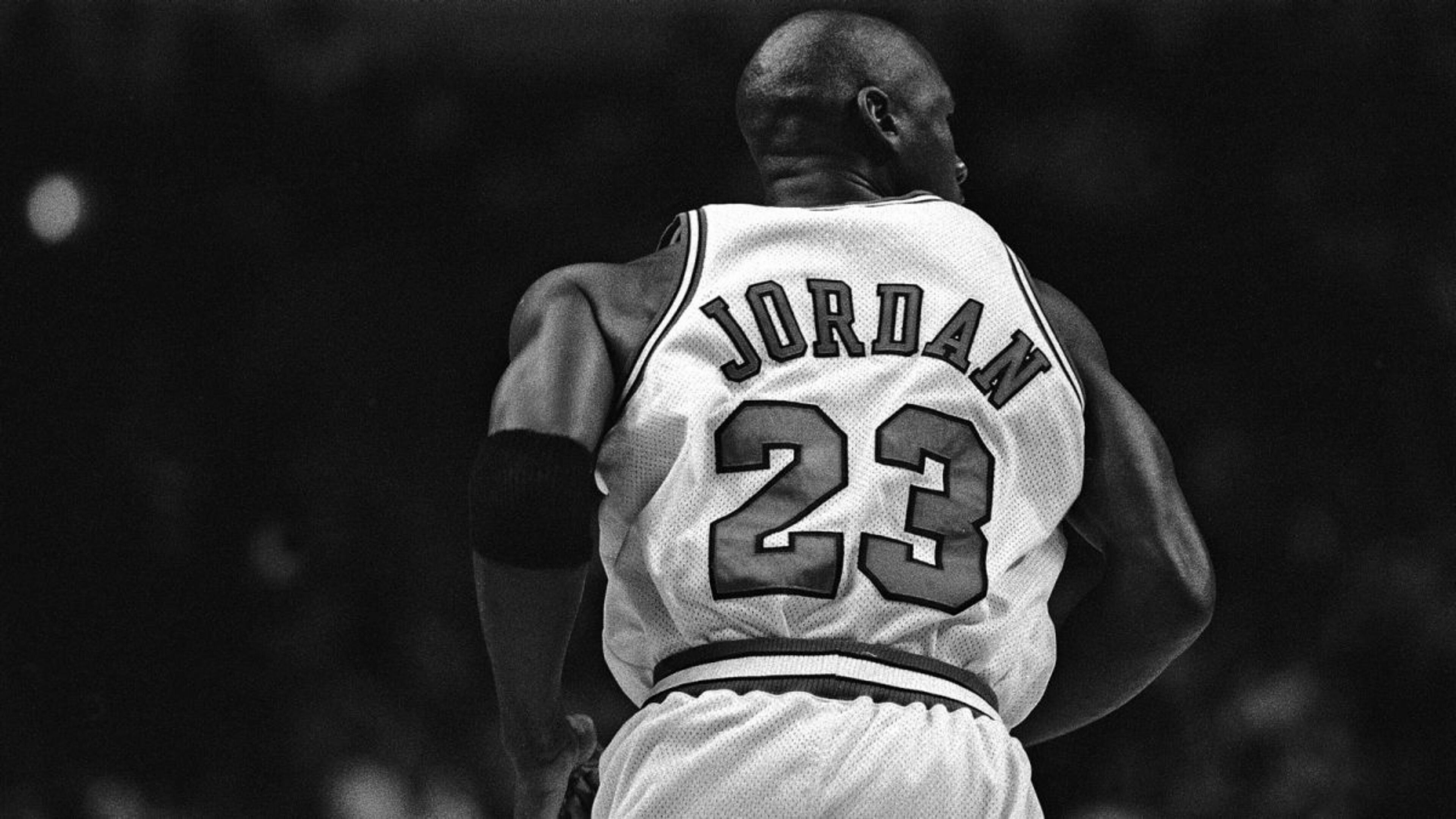 Michael Jordan: An American businessman and former professional basketball player. 3840x2160 4K Background.