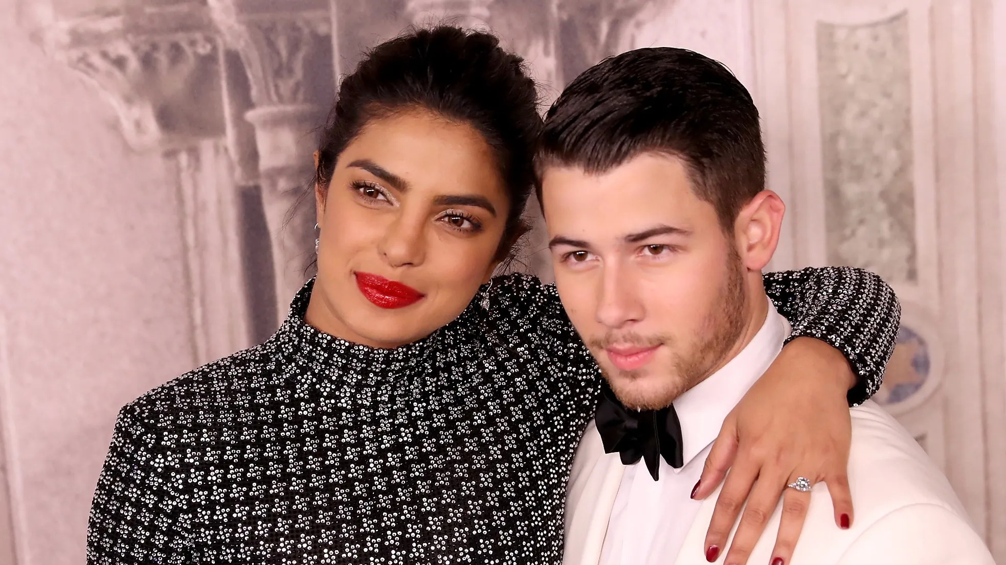 Priyanka Chopra and Nick Jonas: Attended the premiere of Isn't It Romantic together in Los Angeles in February 2019. 1970x1110 HD Wallpaper.