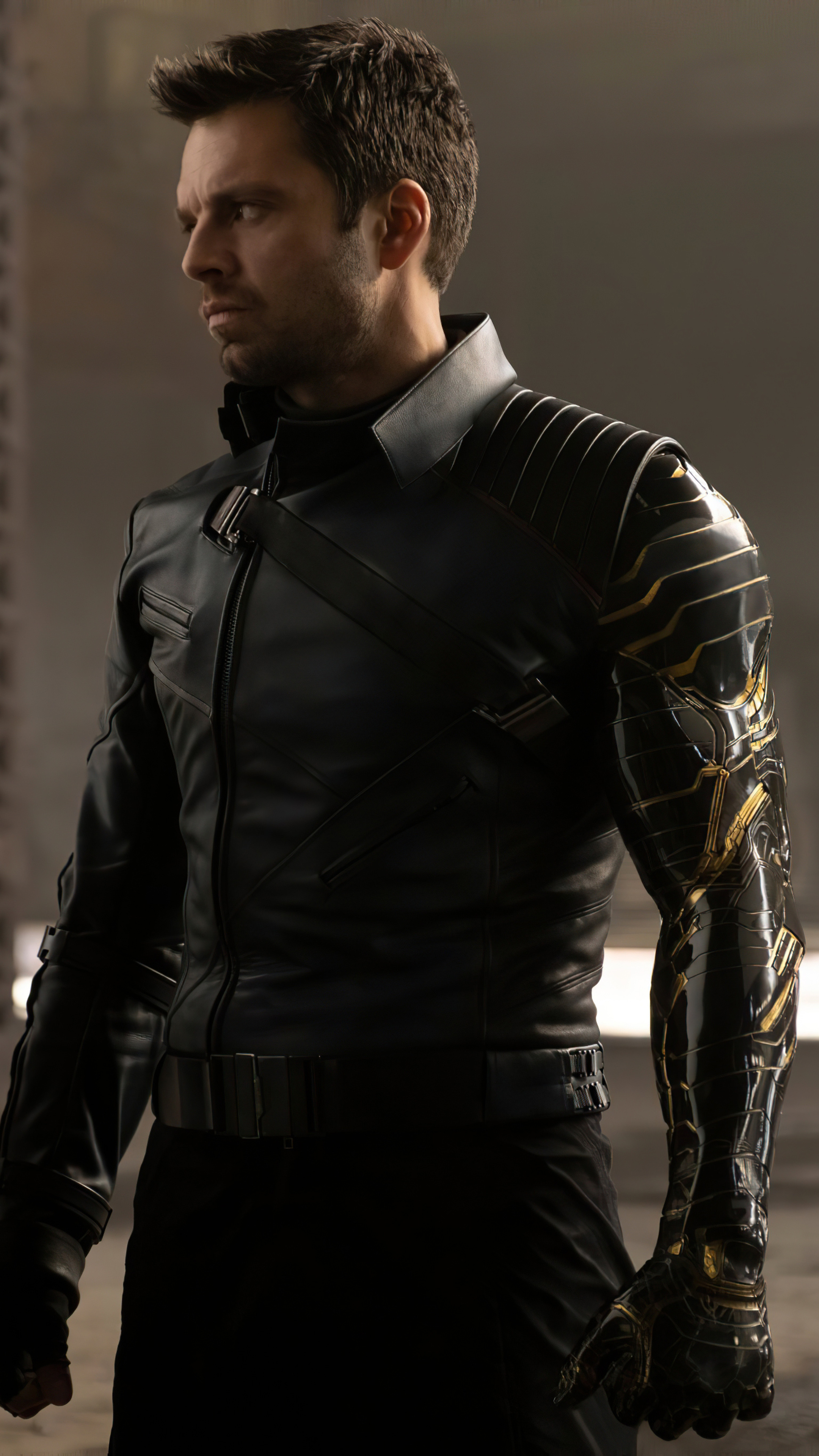 Sebastian Stan, Winter Soldier, Falcon and the Winter Soldier, 4k, 2160x3840 4K Phone