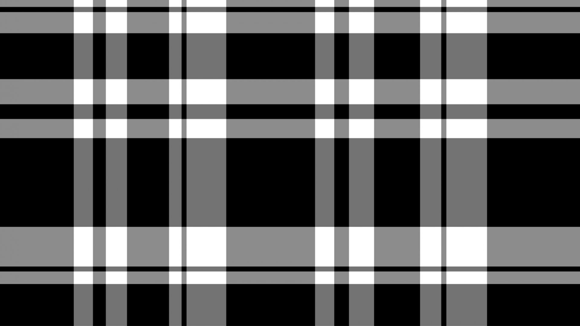 Black and white plaid, 4K HD, Backgrounds, Checkerboard, 1920x1080 Full HD Desktop
