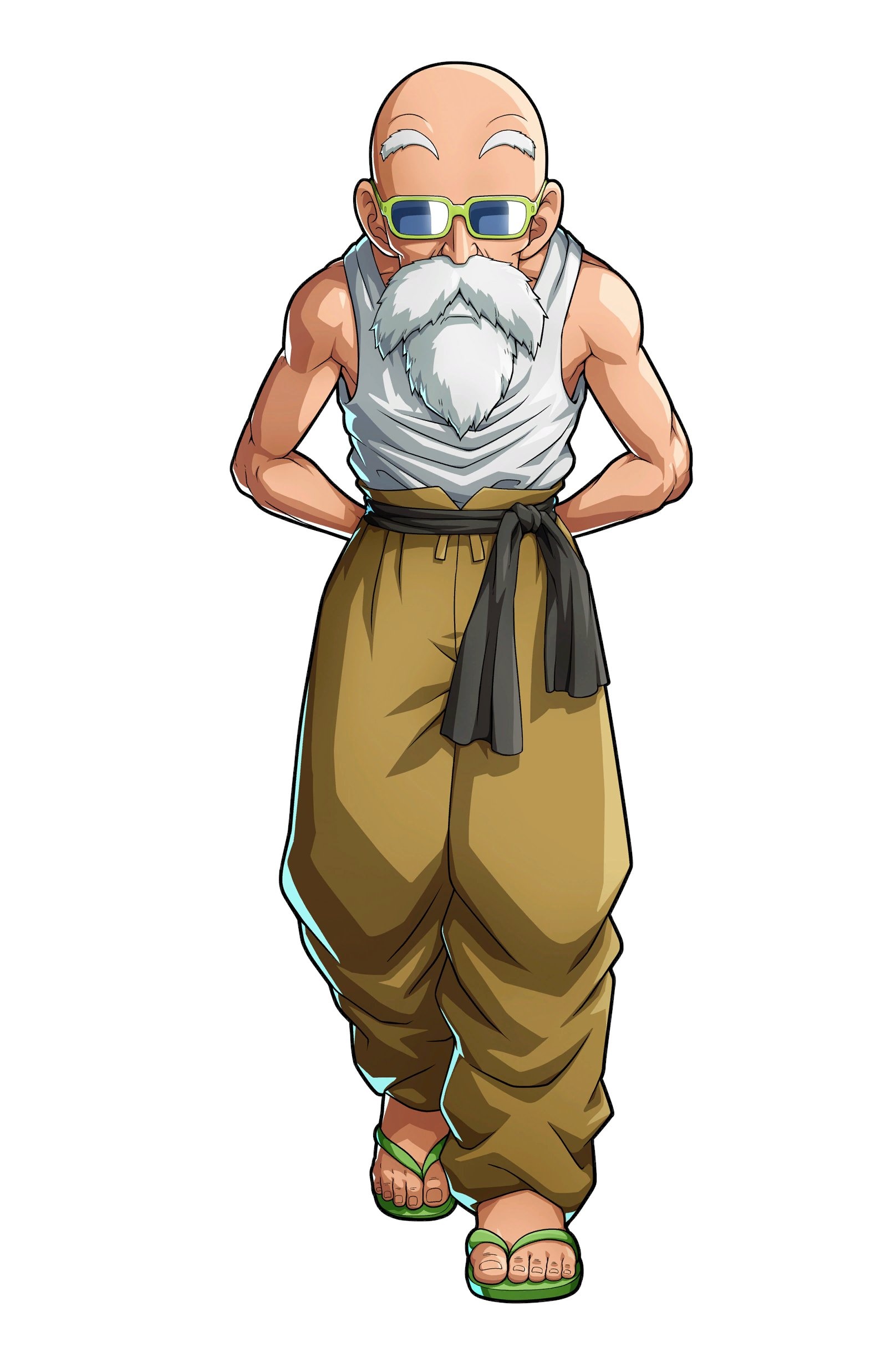 Master Roshi, Dragon Ball FighterZ character, Playable fighter, Legendary status, 1620x2450 HD Phone