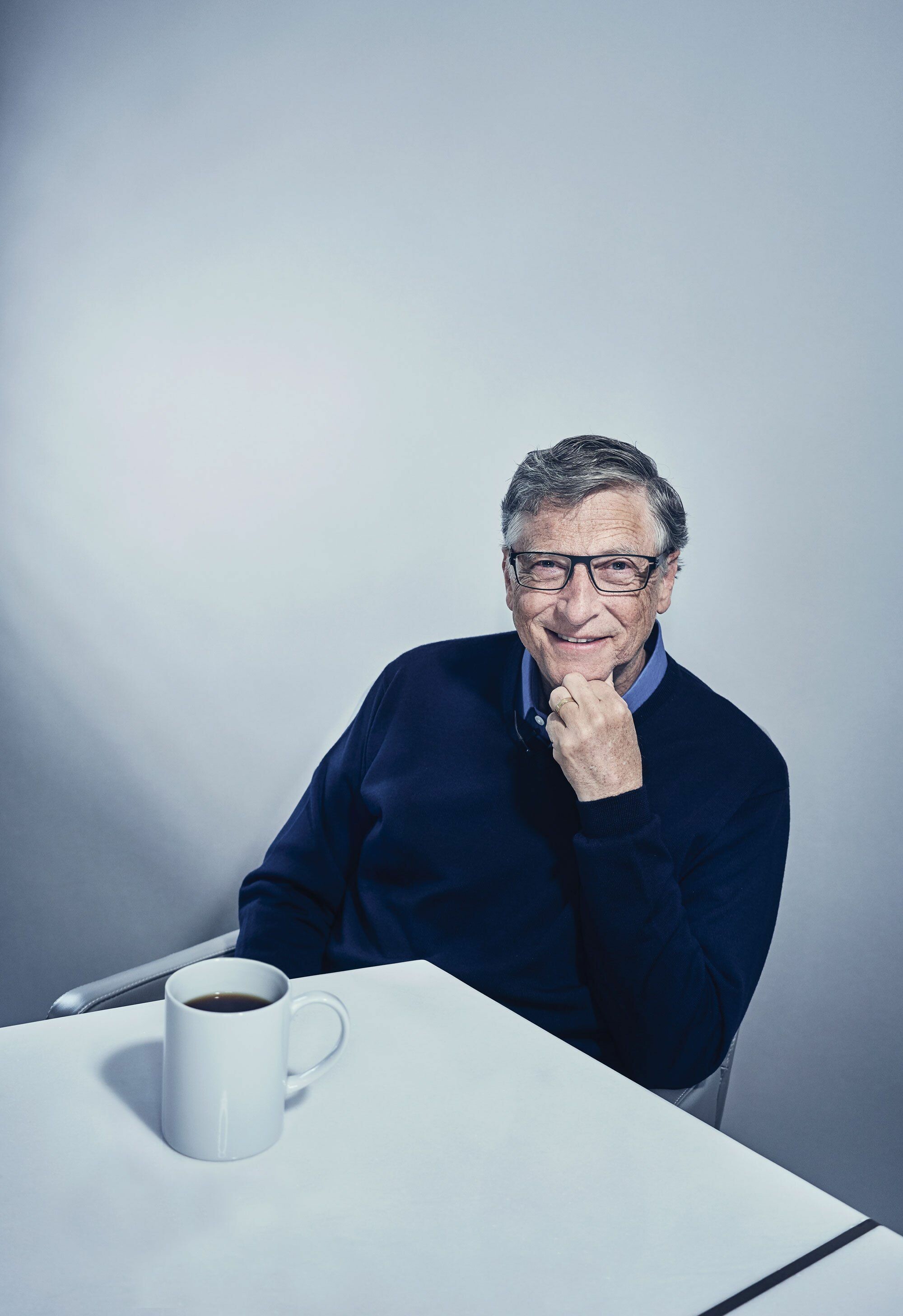 Bill Gates, Microsoft founder, Portrait UHD, 2000x2920 HD Handy