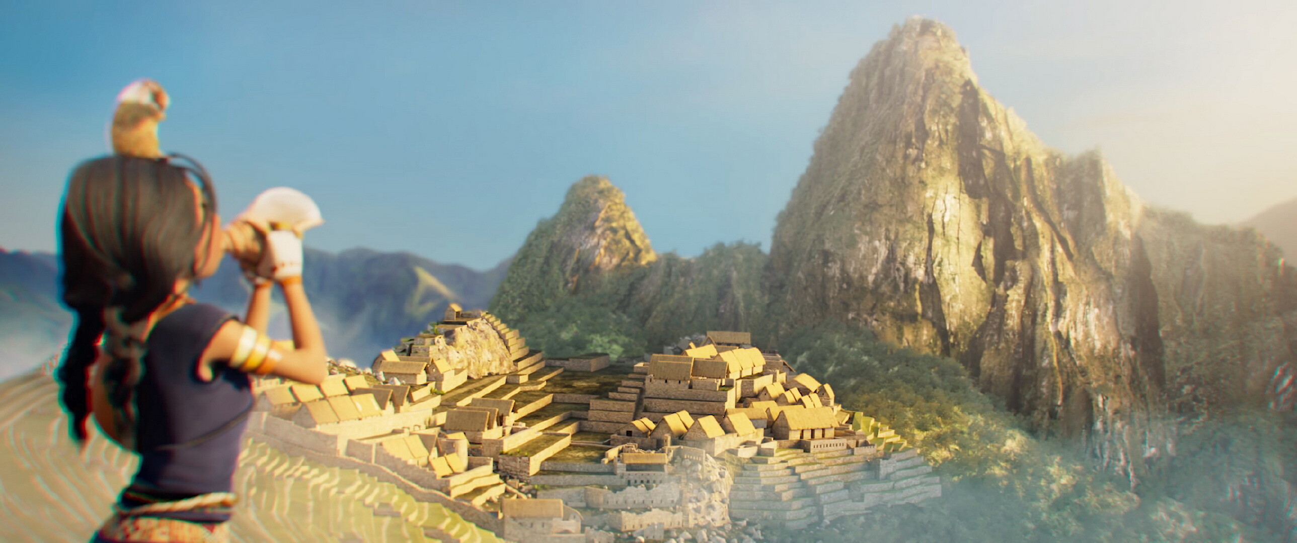 Kayara (2022 Movie): The first female to break into the league of the official messengers of the Incan empire. 2580x1080 Dual Screen Wallpaper.