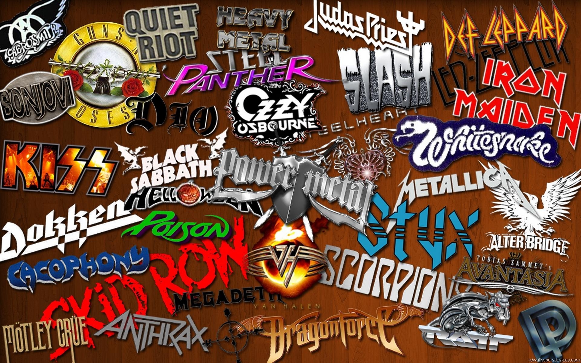 Hard rock logos, Band identity, Rock music insignia, Iconic branding, 1920x1200 HD Desktop