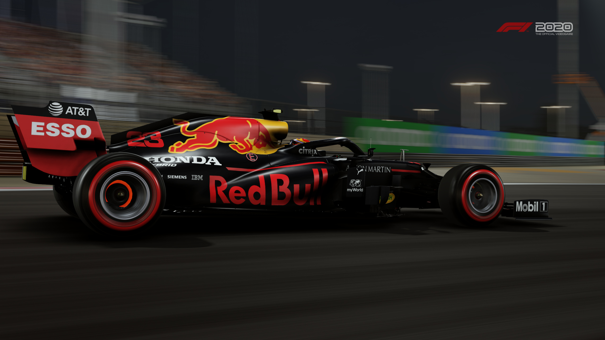 Red Bull F1 RB16B, F1 Race Wallpaper, 2560x1440 HD Desktop