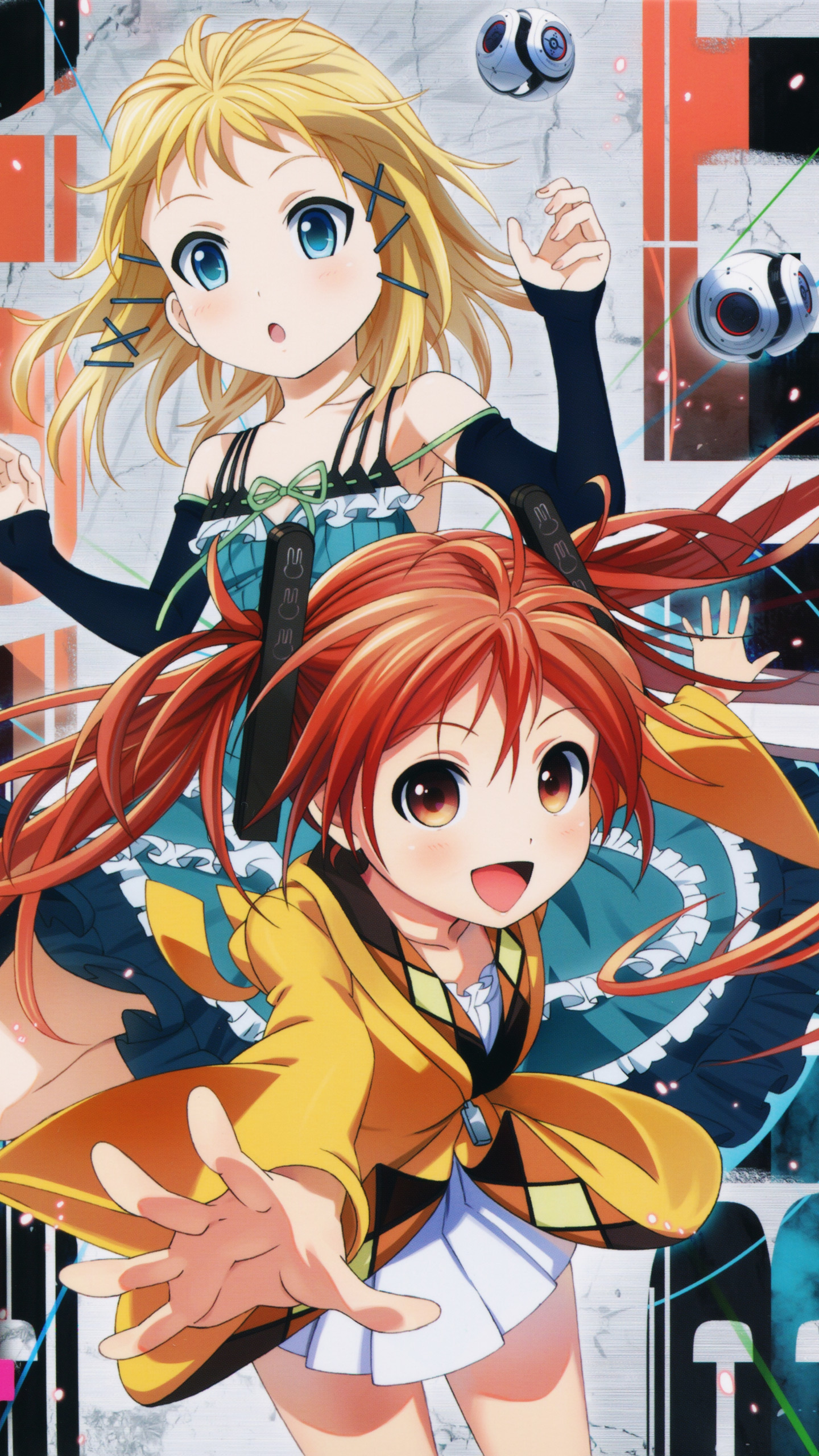 Black Bullet (Anime): Art, The story takes place during a parasitic epidemic. 1440x2560 HD Background.