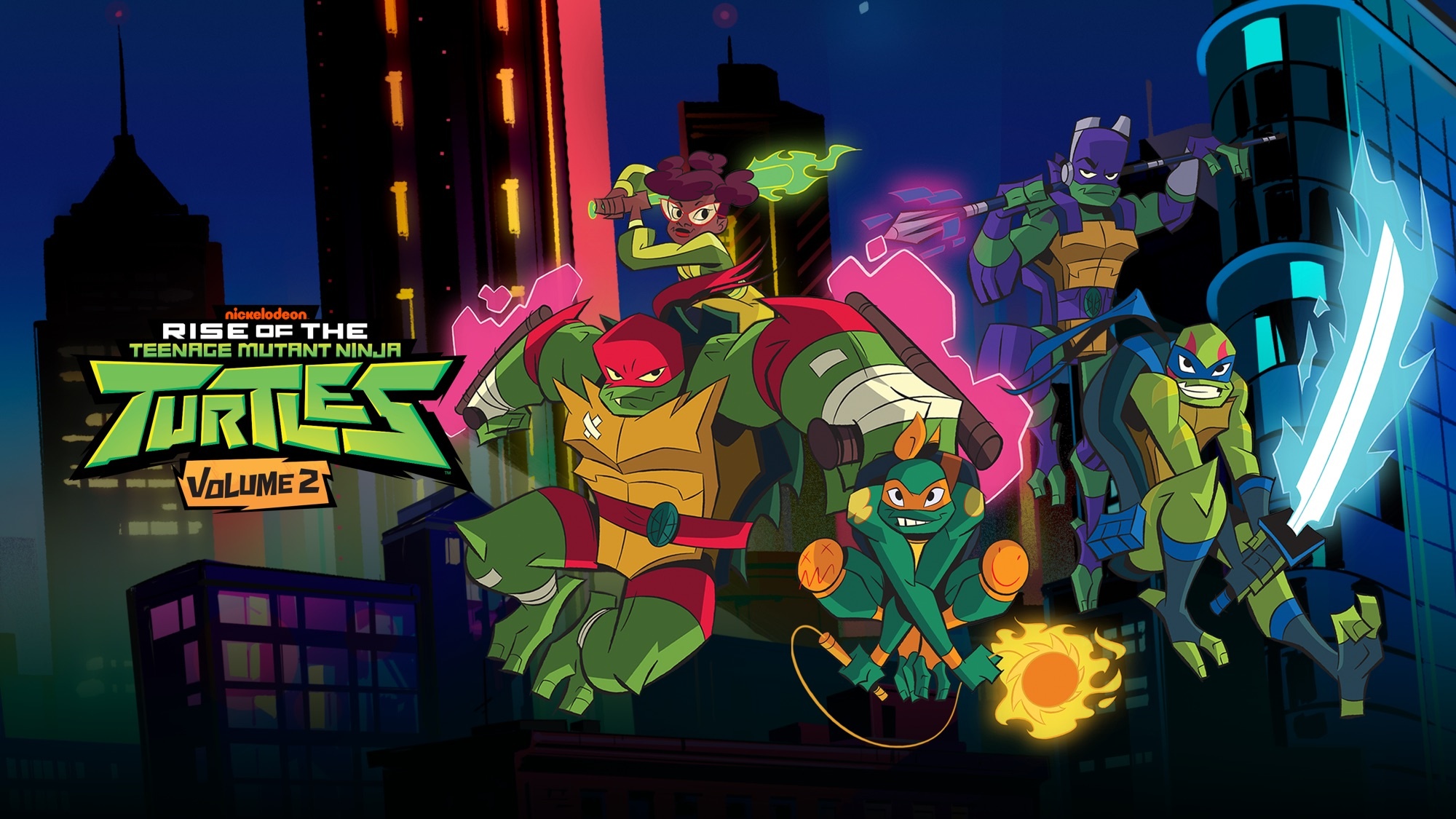 Teenage Mutant Ninja Turtles wallpaper, HD background image, Heroes in a half-shell, Action-packed adventures, 2000x1130 HD Desktop
