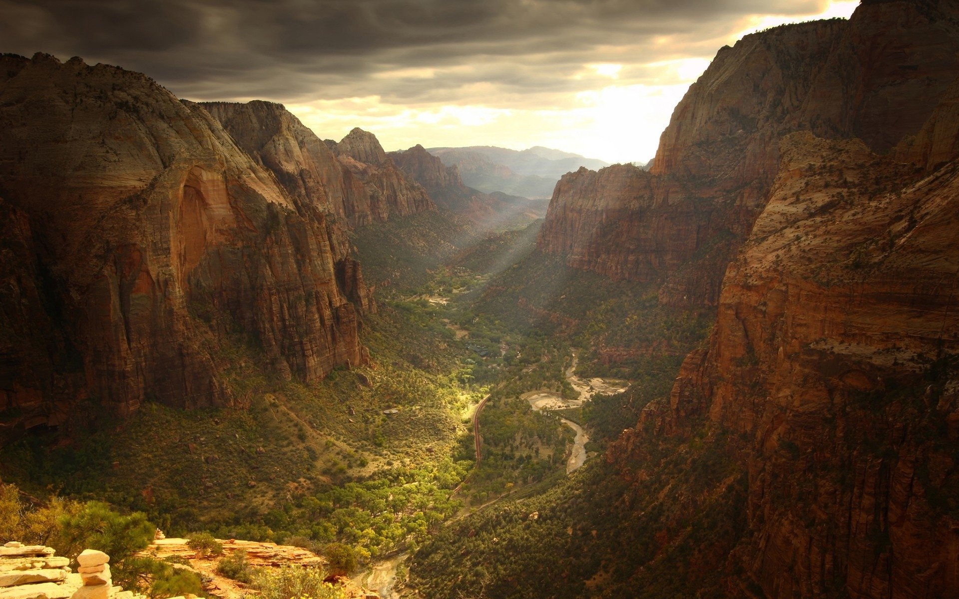Zion National Park, HD wallpapers, Mesmerizing scenery, Striking beauty, 1920x1200 HD Desktop